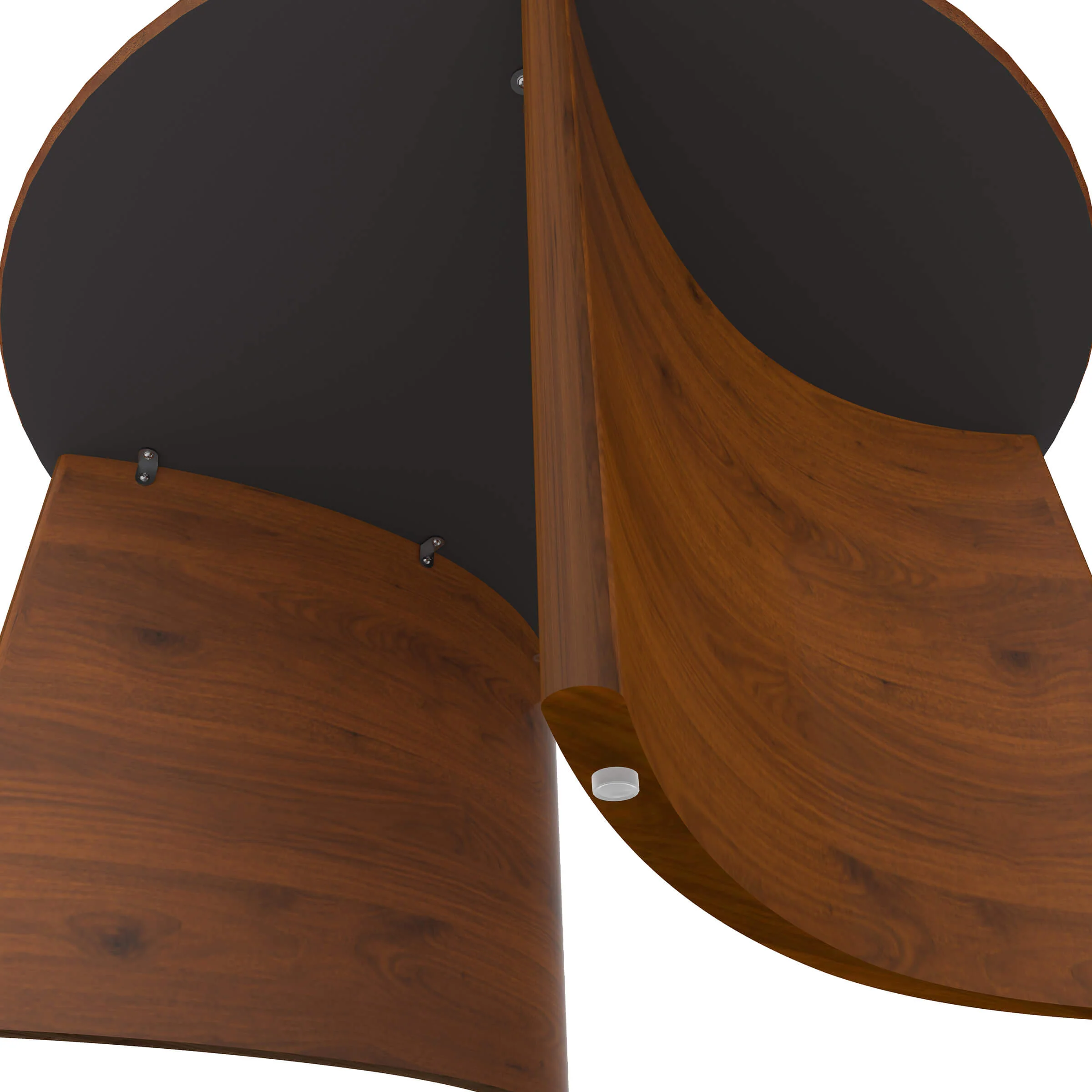 Round Coffee Table with Curved Base - X0061CT - Image 7