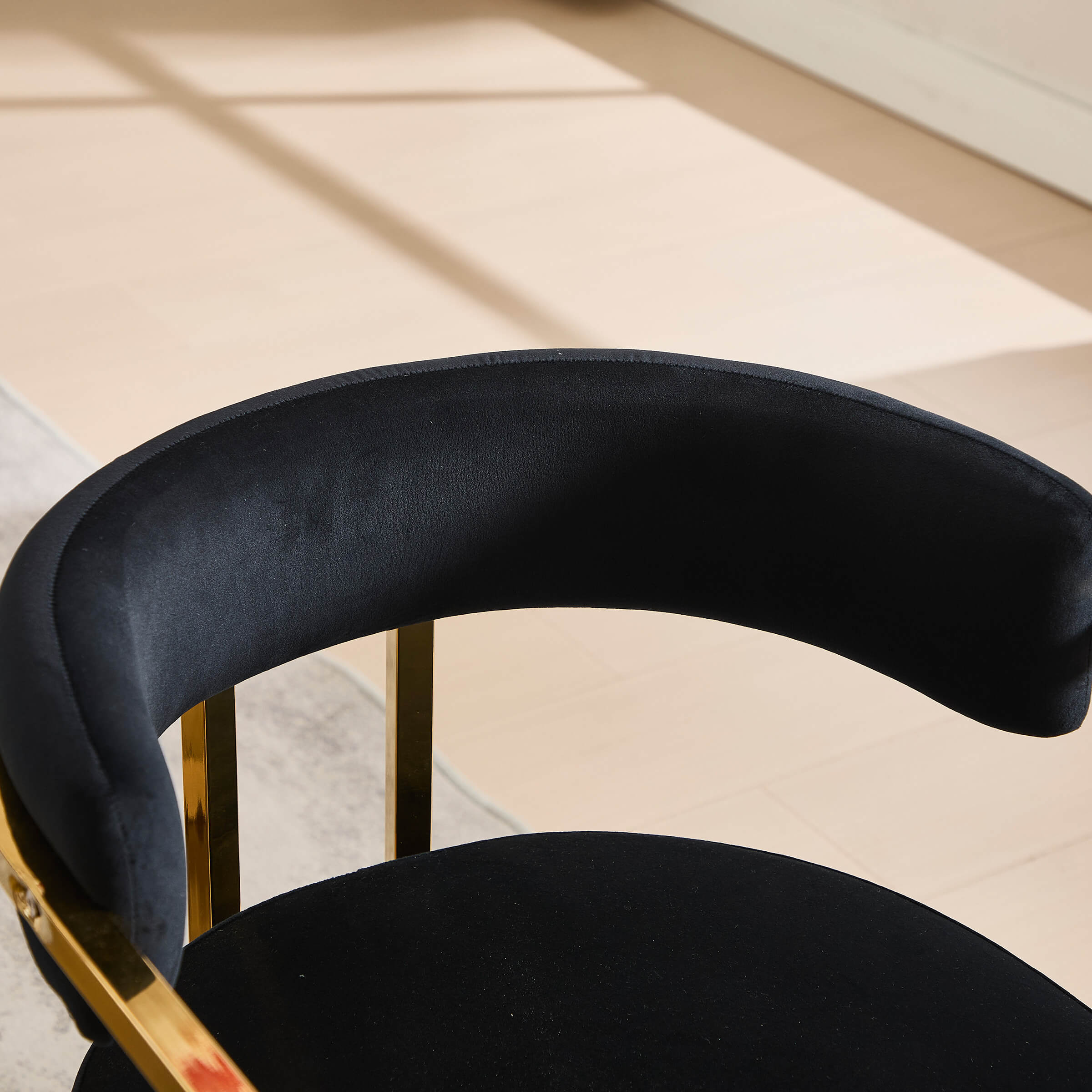 Upholstered Metal Frame Dining Chairs Set of 2 - 323DC - Image 13