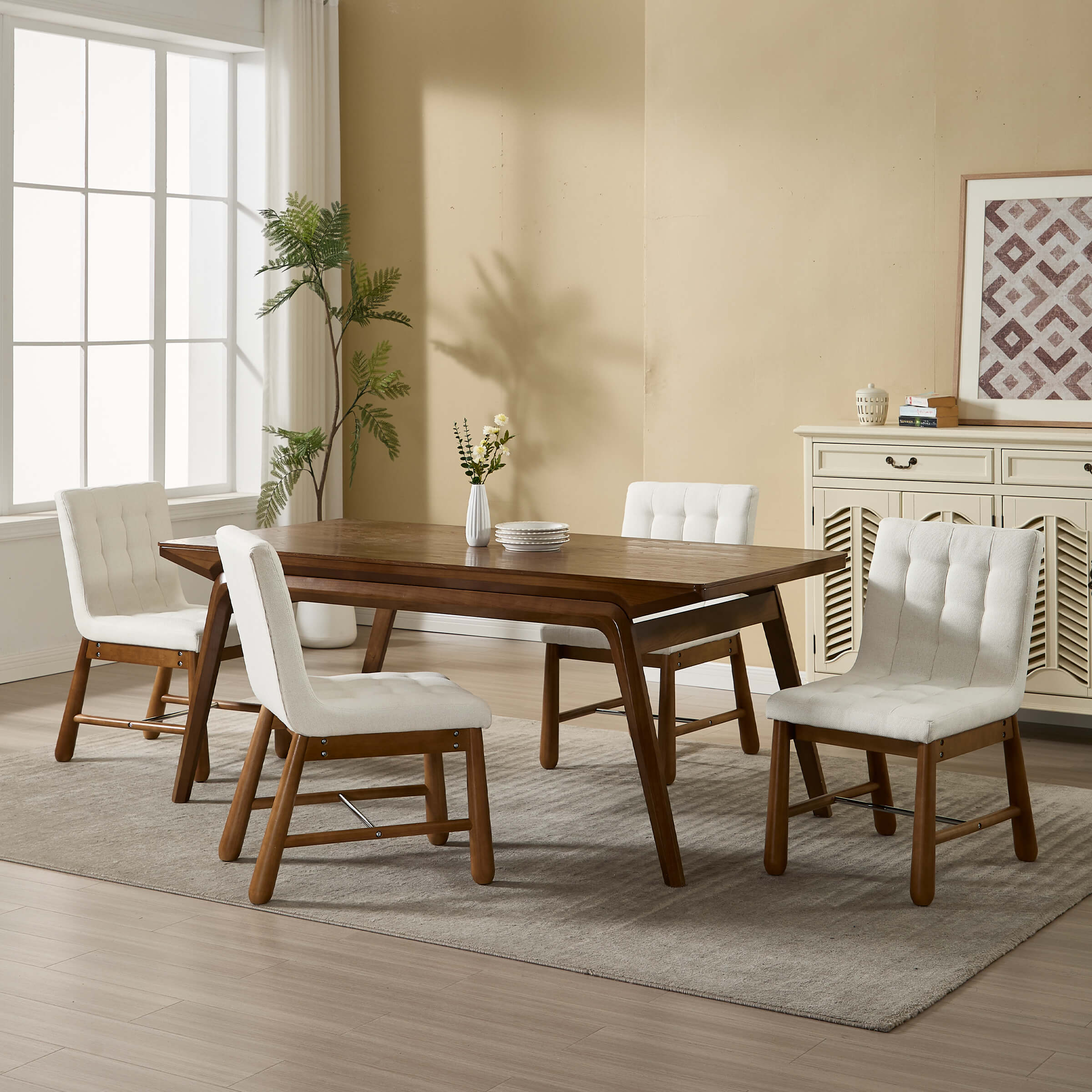 Upholstered Tufted Dining Chairs Set of 2 - 10091DC - Image 22