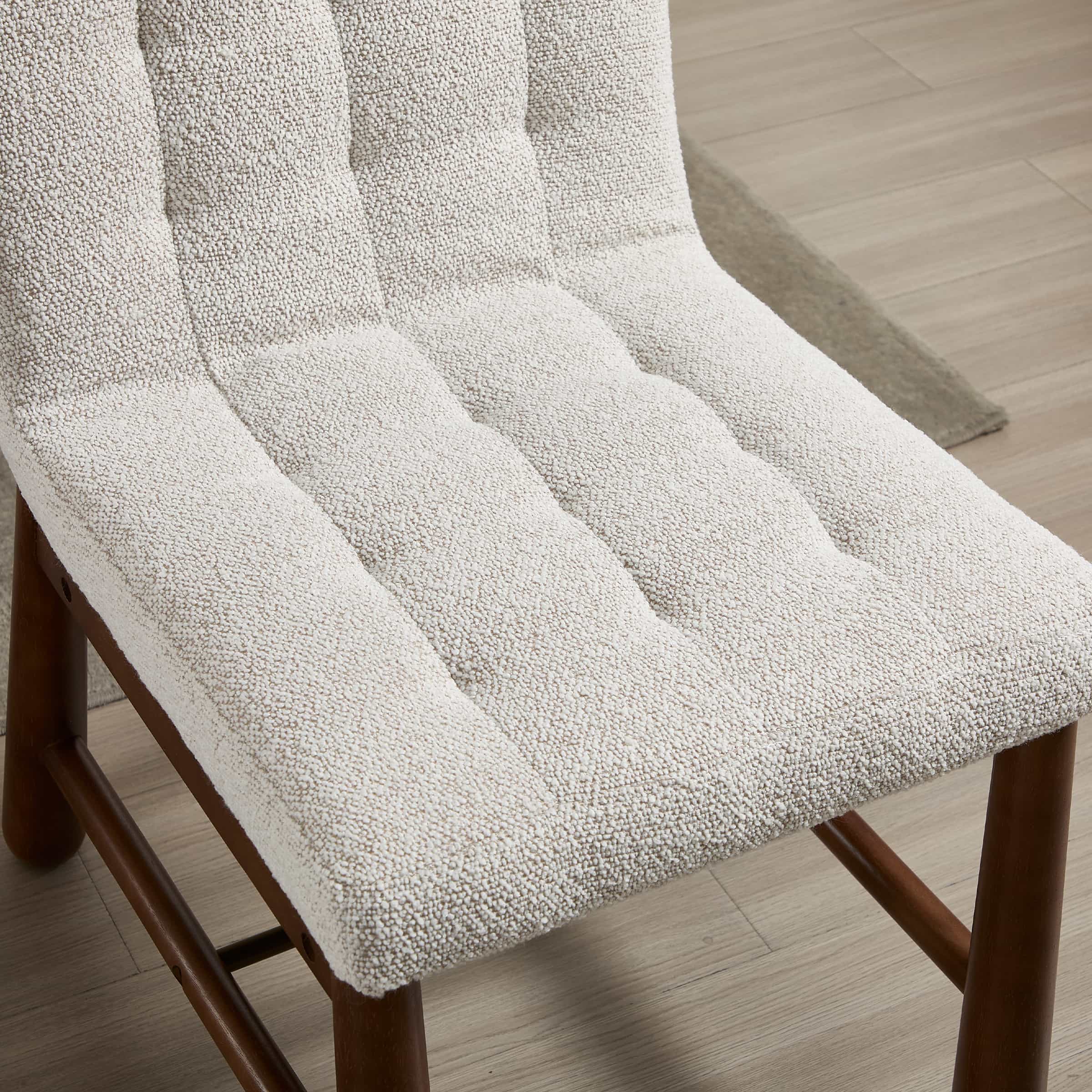 Upholstered Tufted Dining Chairs Set of 2 - 10091DC - Image 7