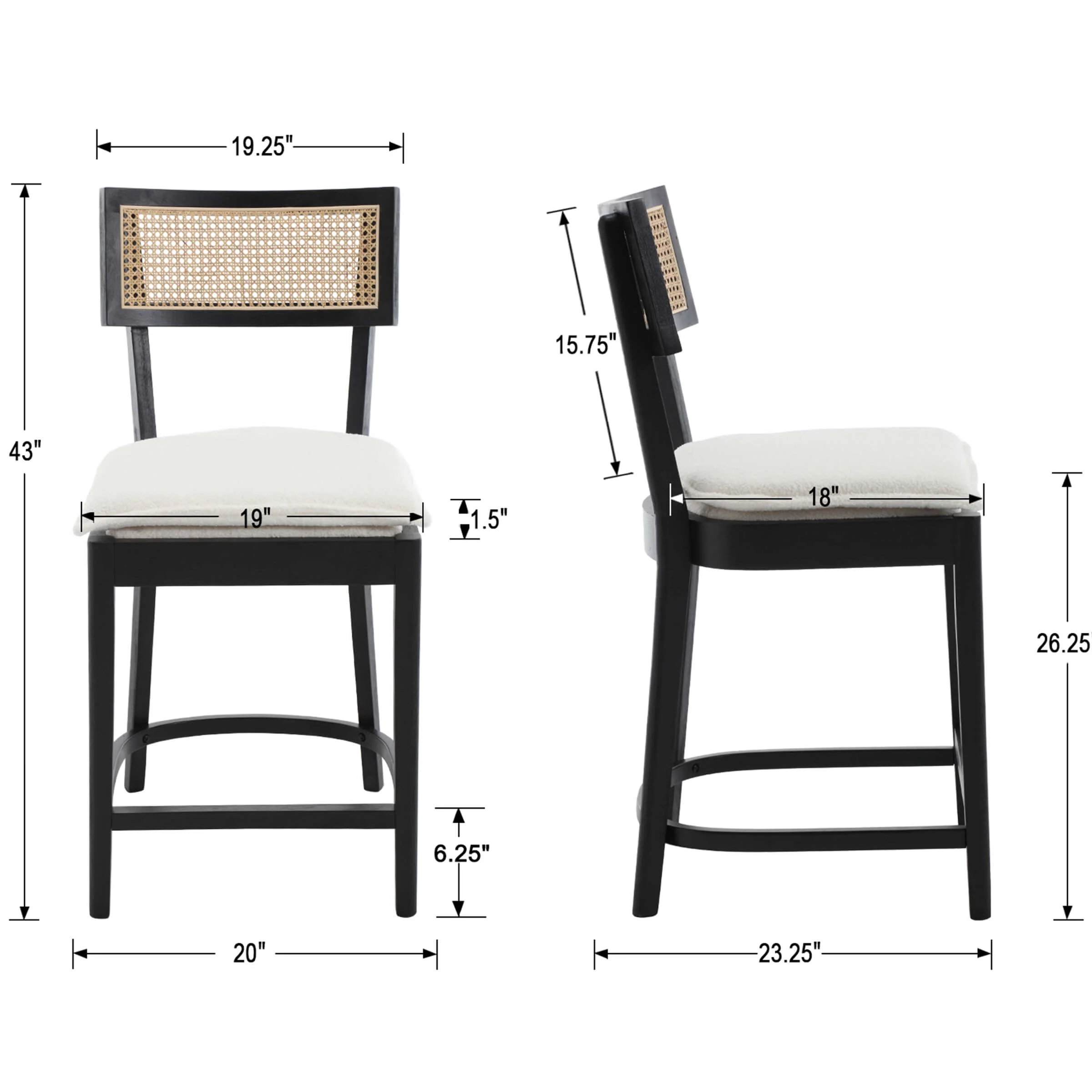 Clearance Counter & Barstools - Image 3