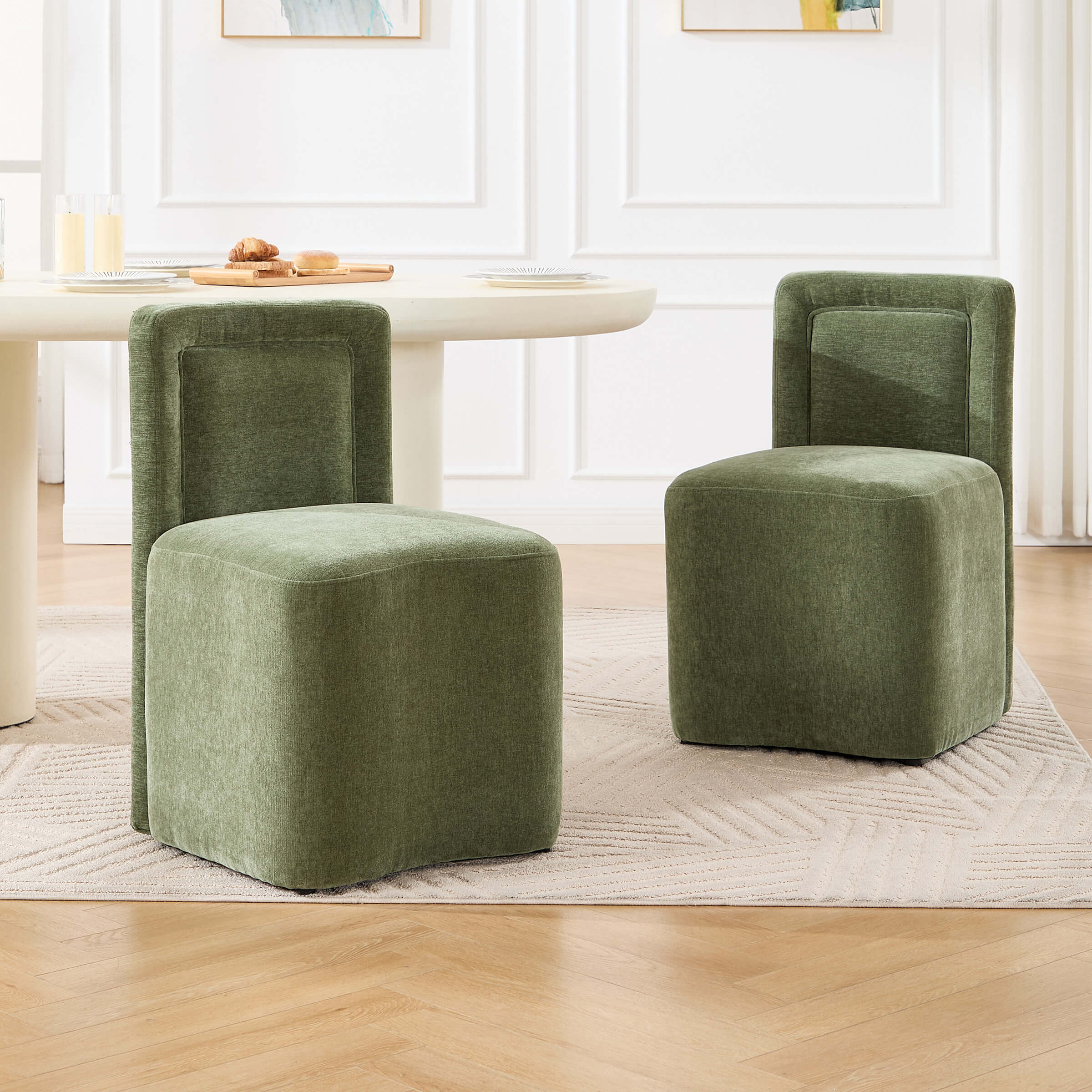 Soft Dining Chairs Set of 2 - 10126DC