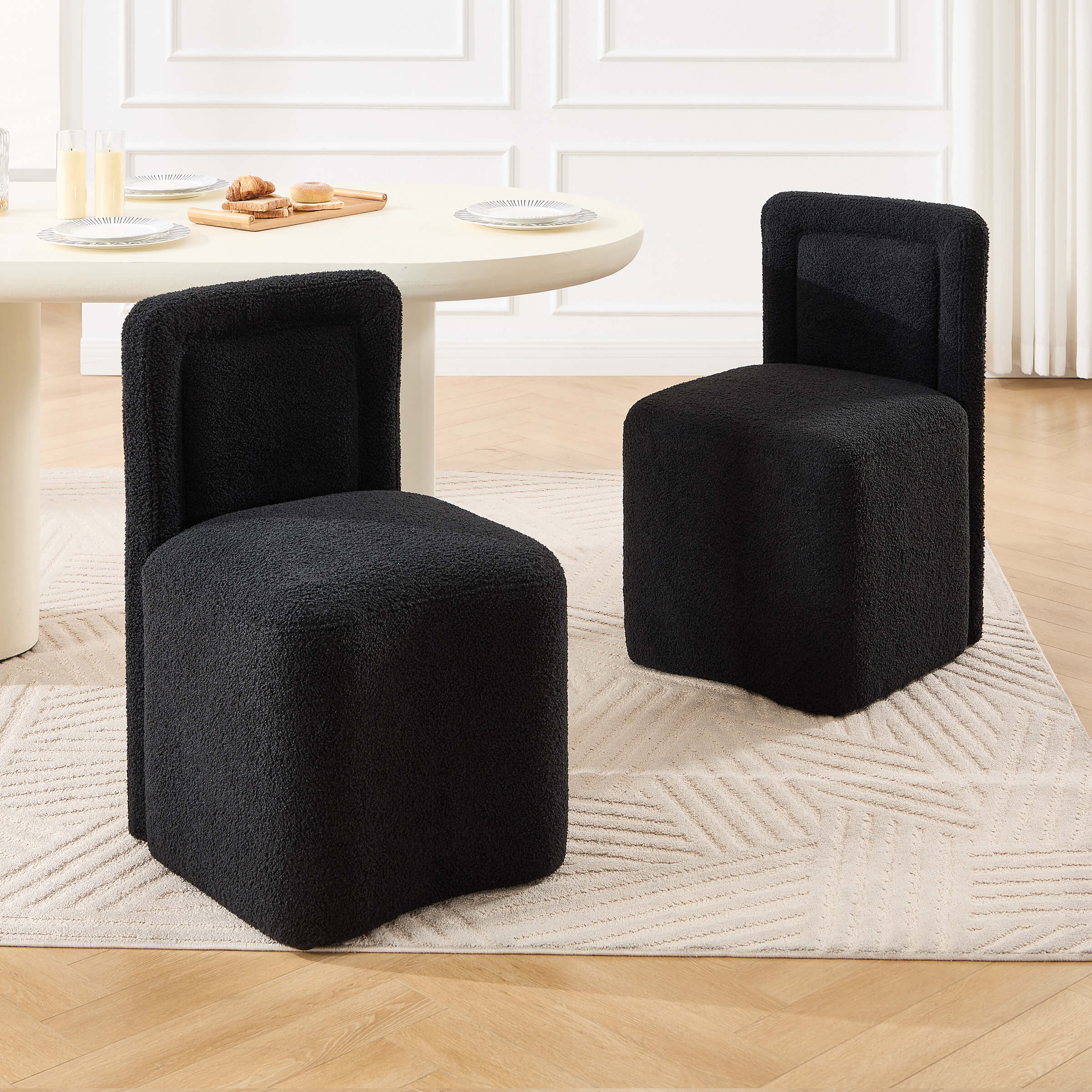 Soft Dining Chairs Set of 2 - 10126DC - Image 13