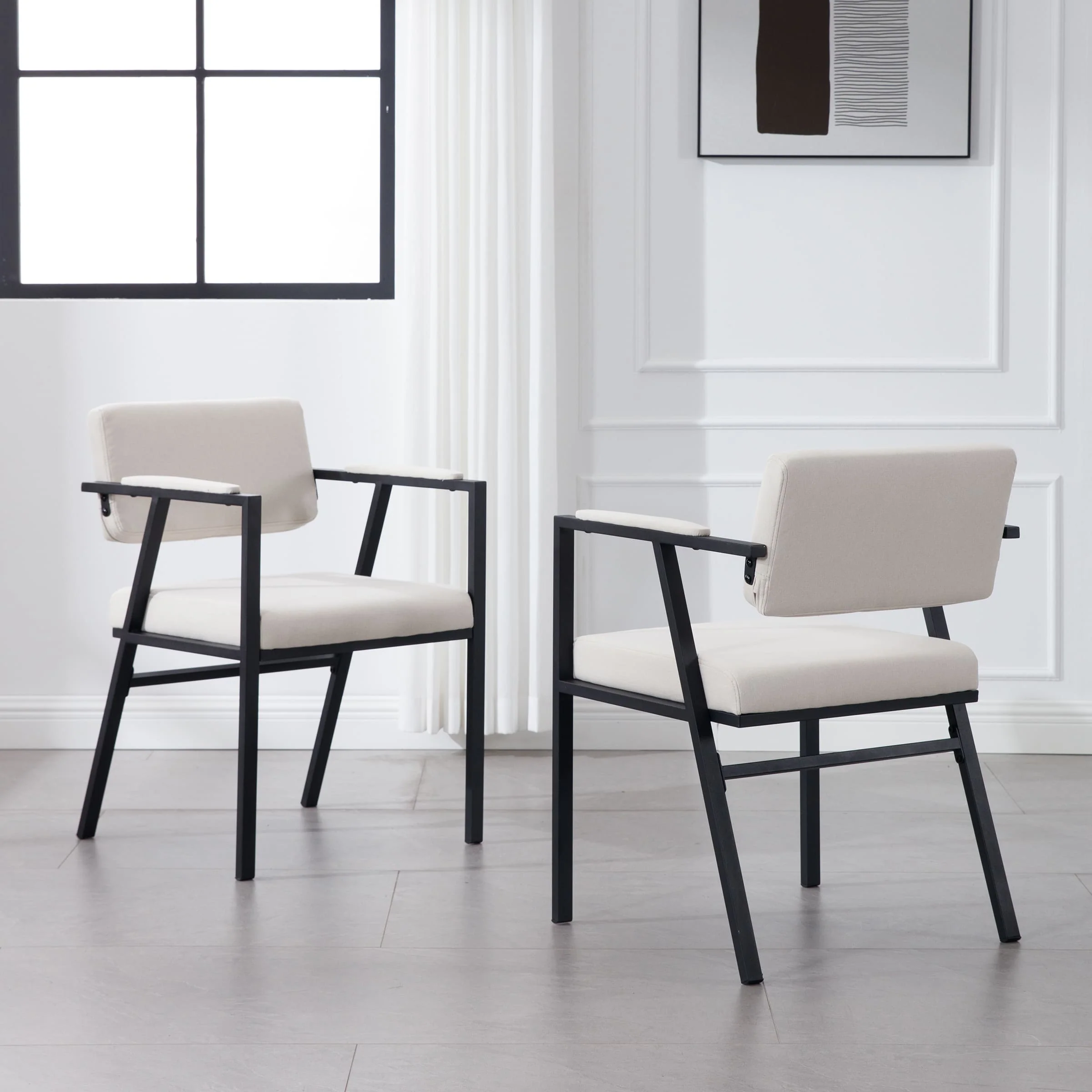 Upholstred Dining Chairs Set of 2 - X381 - Image 2