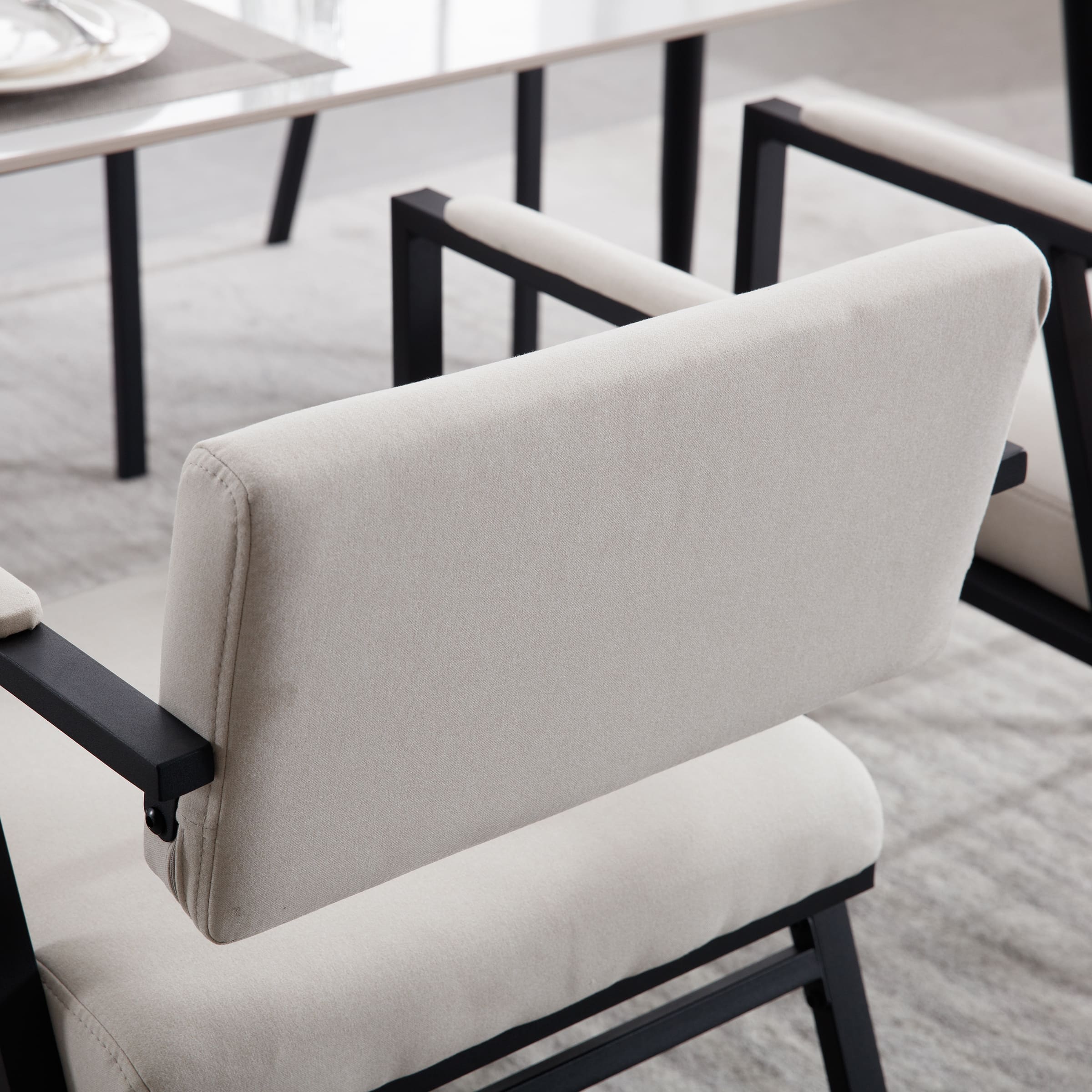 Upholstred Dining Chairs Set of 2 - X381 - Image 6