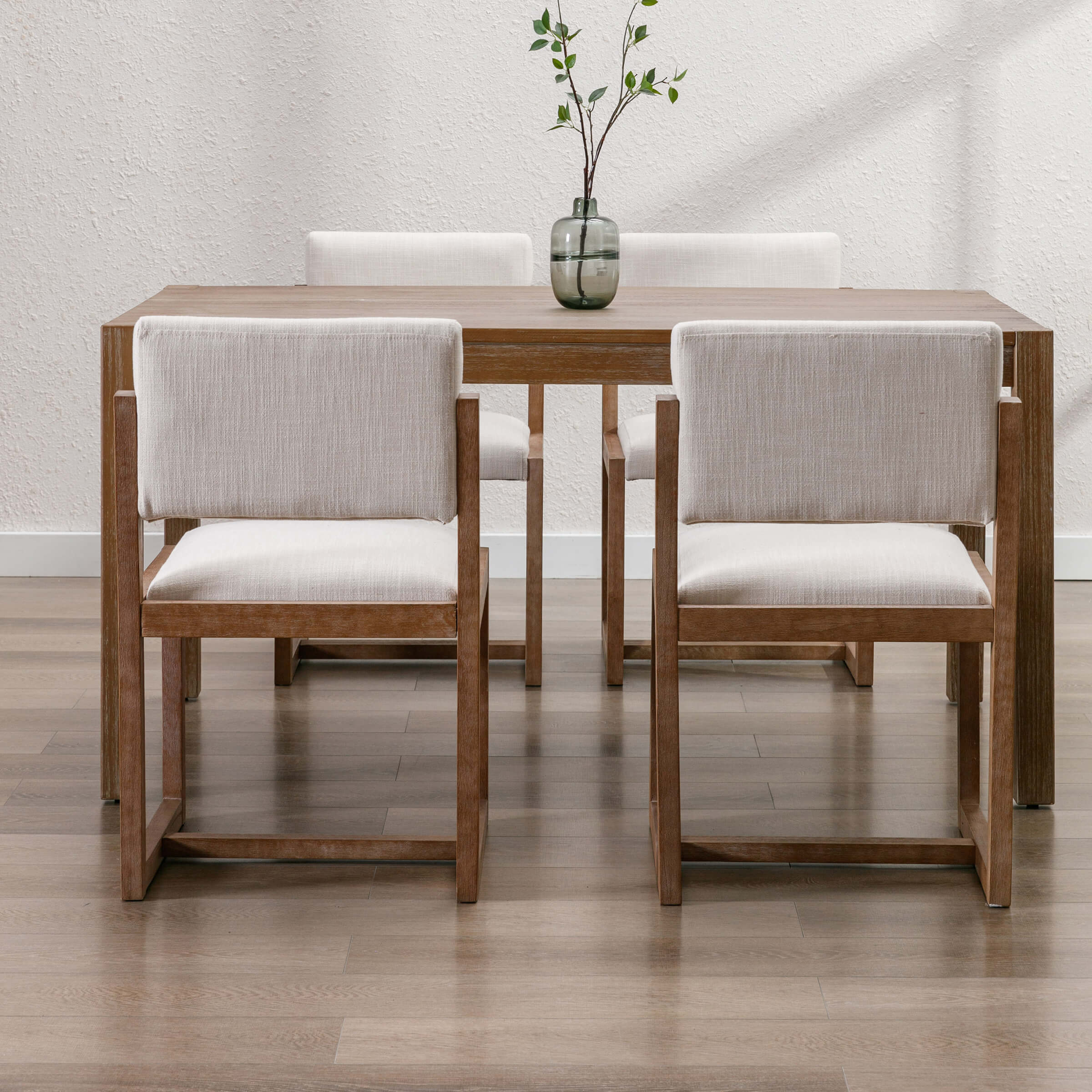 Upholstered Wood Dining Chairs Set of 2 - 1955DC - Image 3