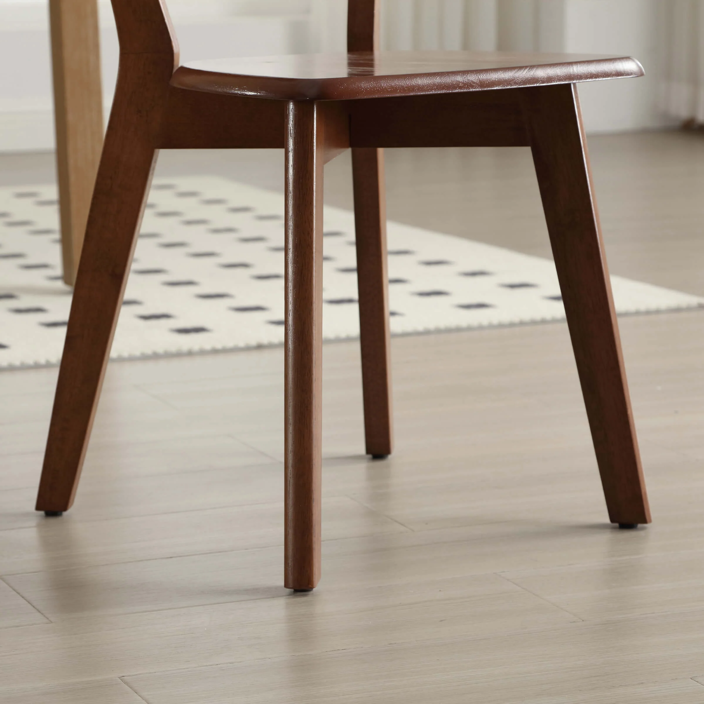 Oak Wood Dining Chairs Set of 4 - X016DC - Image 12