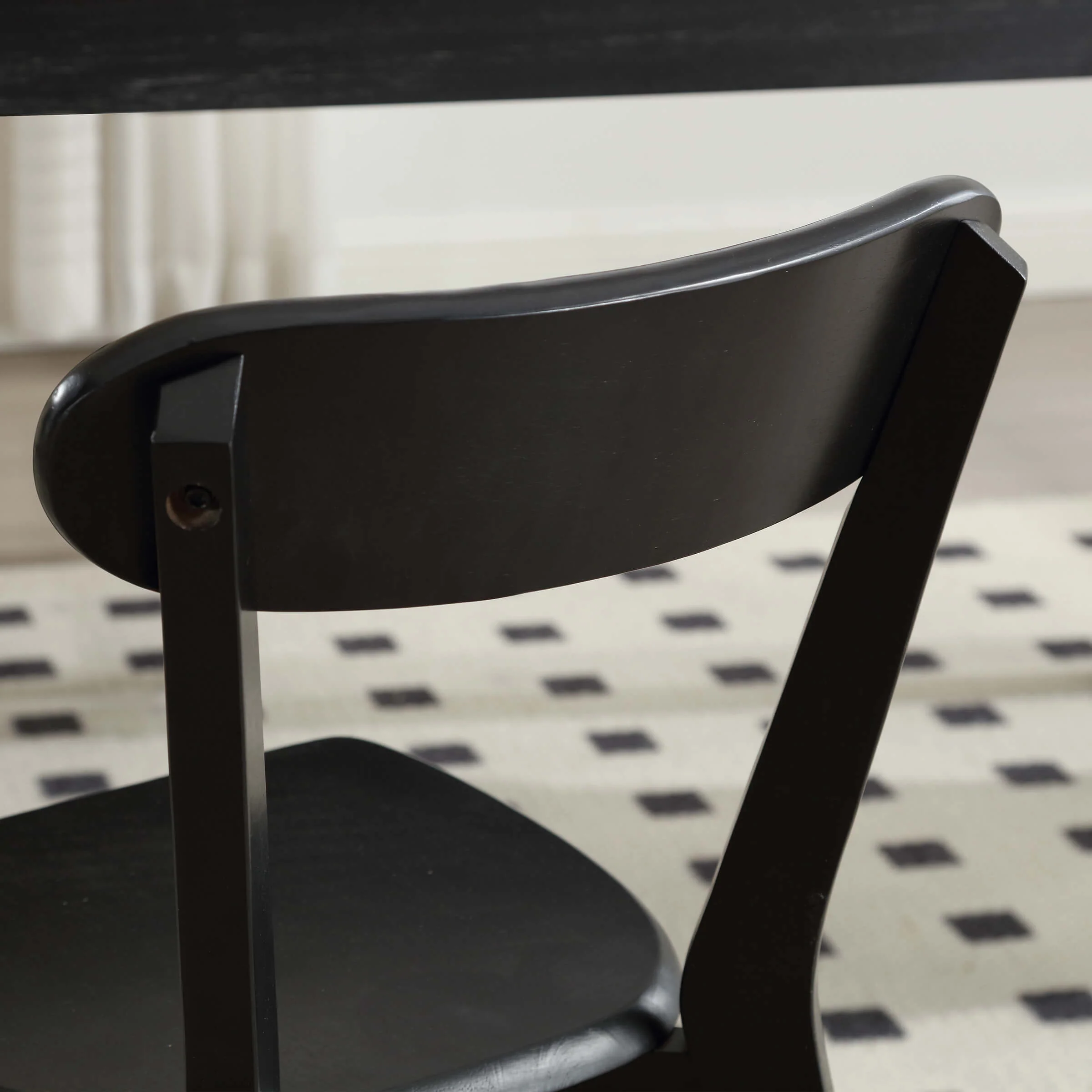 Oak Wood Dining Chairs Set of 4 - X016DC - Image 4