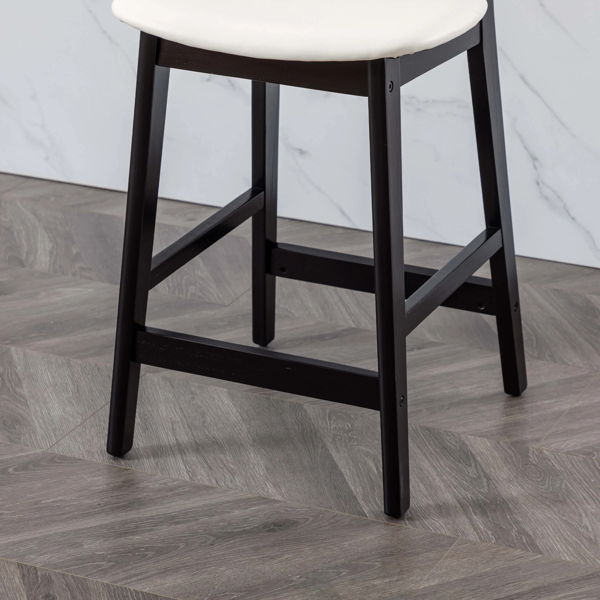 26"H Farmhouse Rattan Back Counter Stools Set of 2 - 5026CS - Image 20