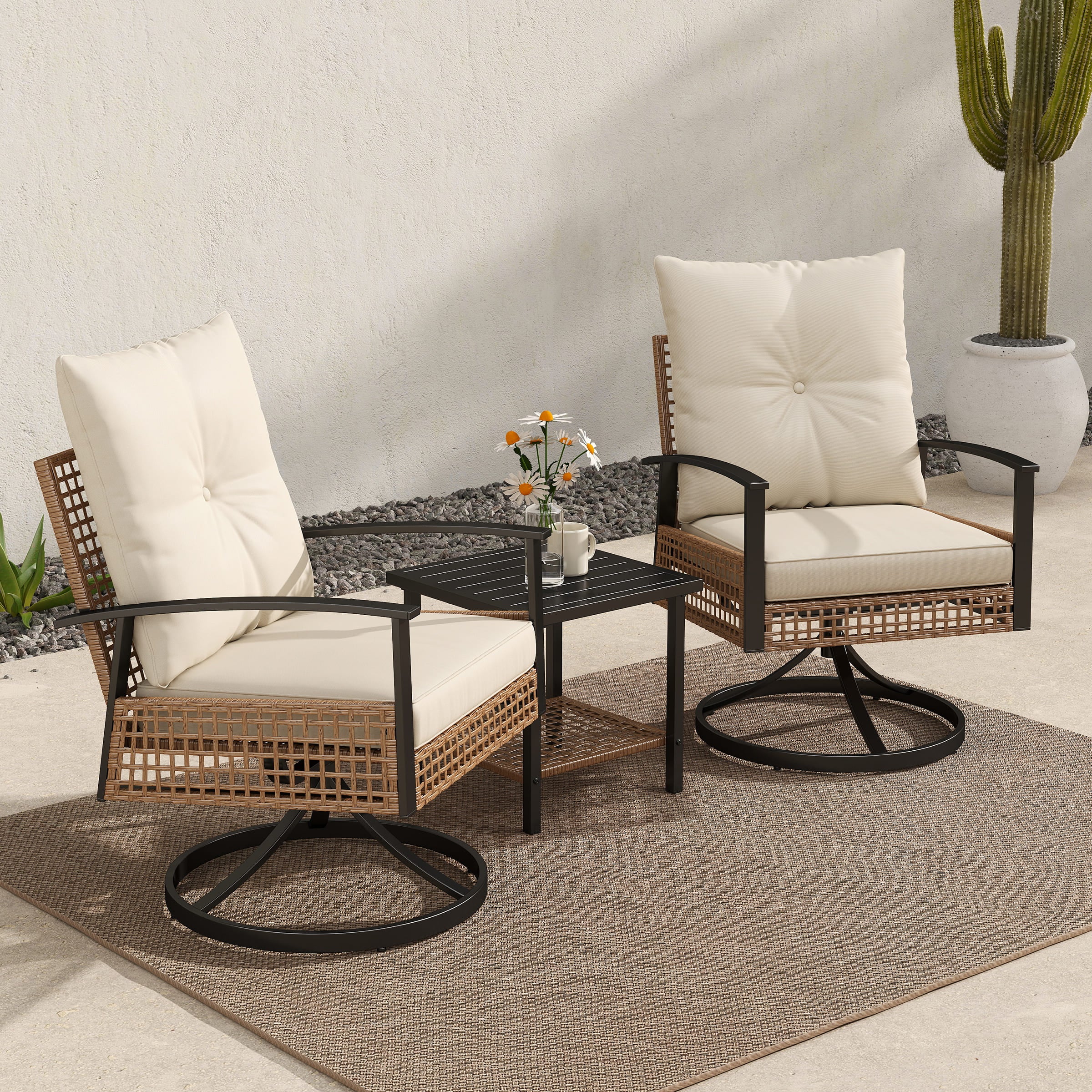 3 Pieces Patio Bistro Set - X114SE - Image 3