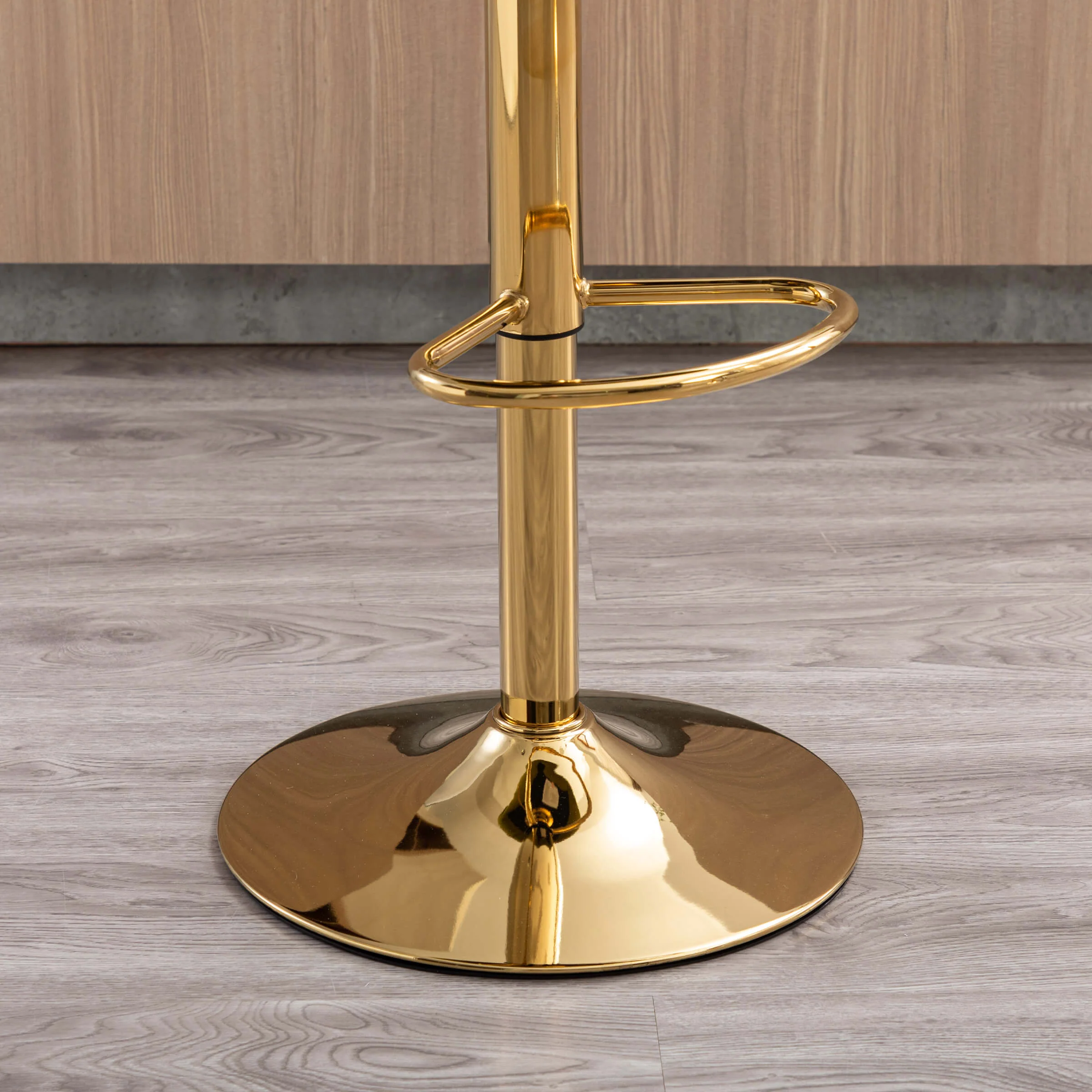 Adjustable Swivel Bar Kitchen Island Stools Set of 2 - 8211AB - Image 28