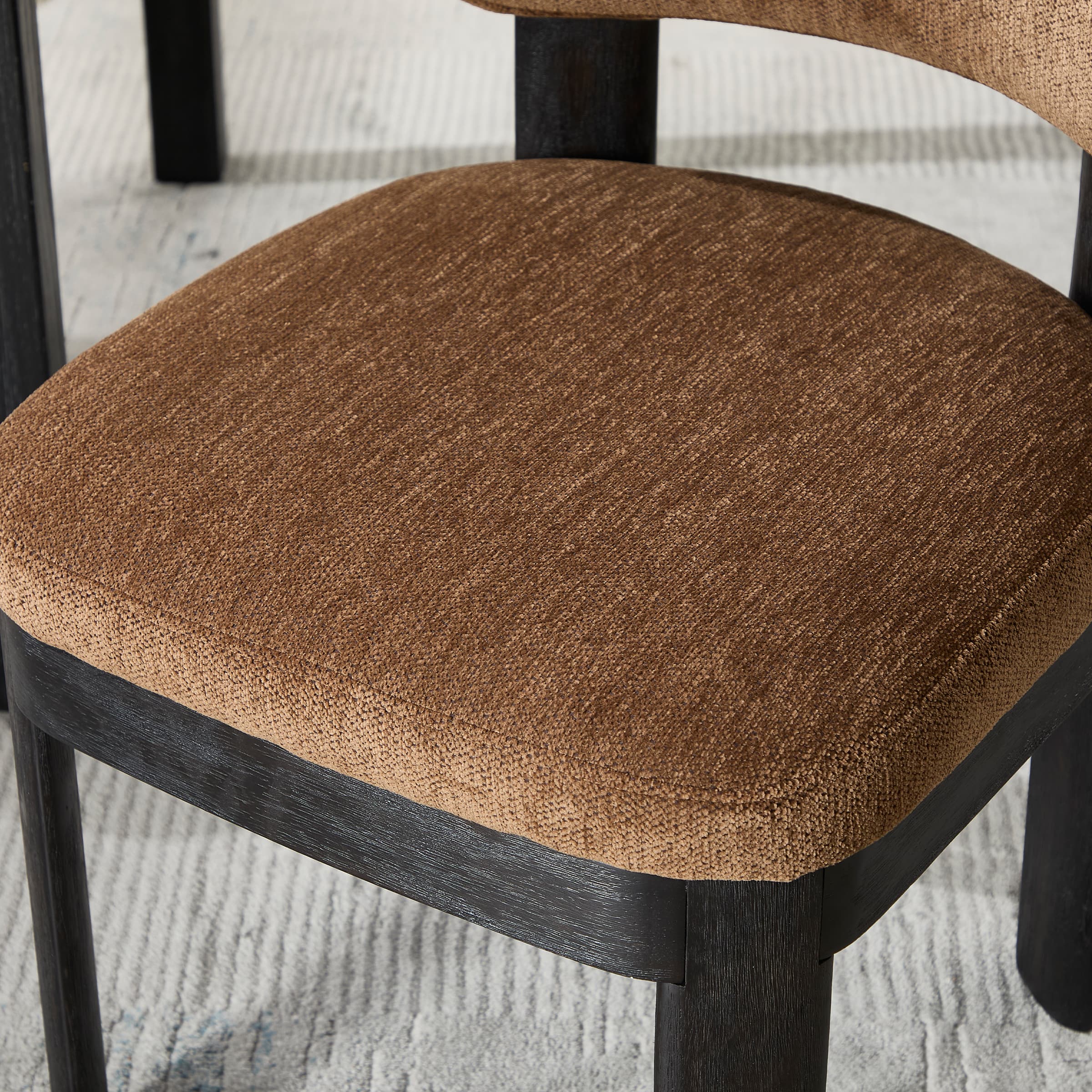 Curved Backrest Dining Room Chairs Set of 2 - 10086DC - Image 19
