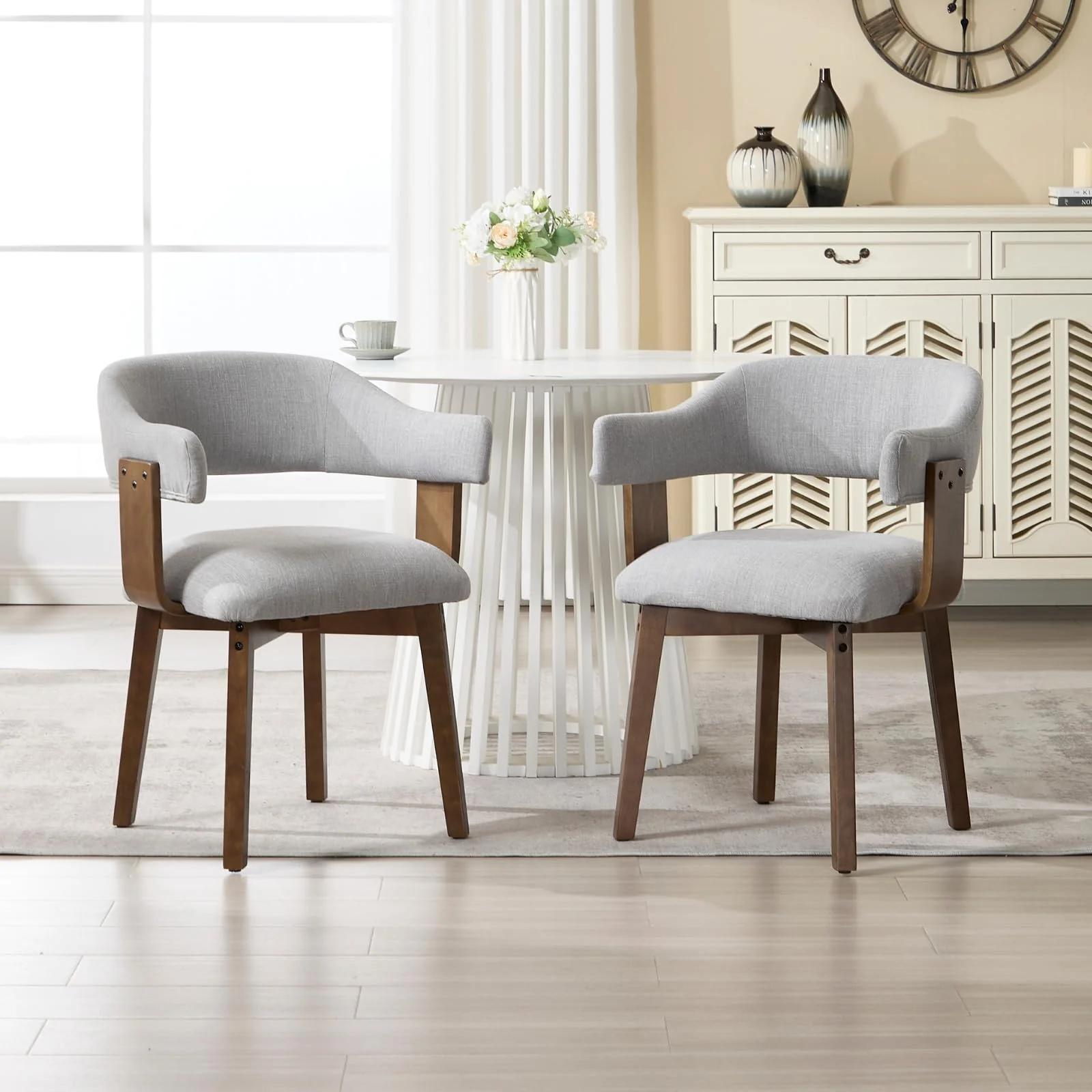Barrel Dining Chairs Set of 2 - 10075DC - Image 15