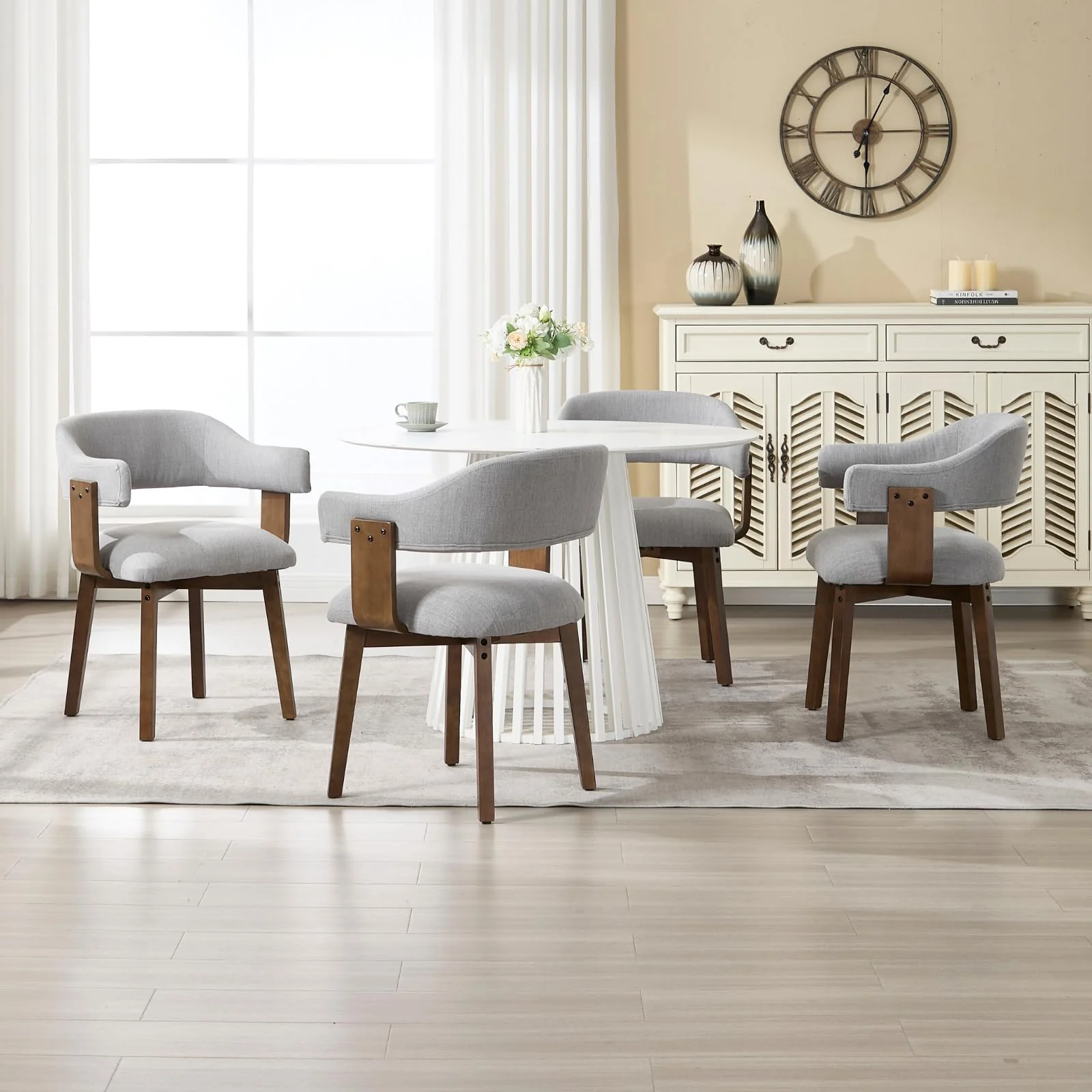 Barrel Dining Chairs Set of 2 - 10075DC - Image 16