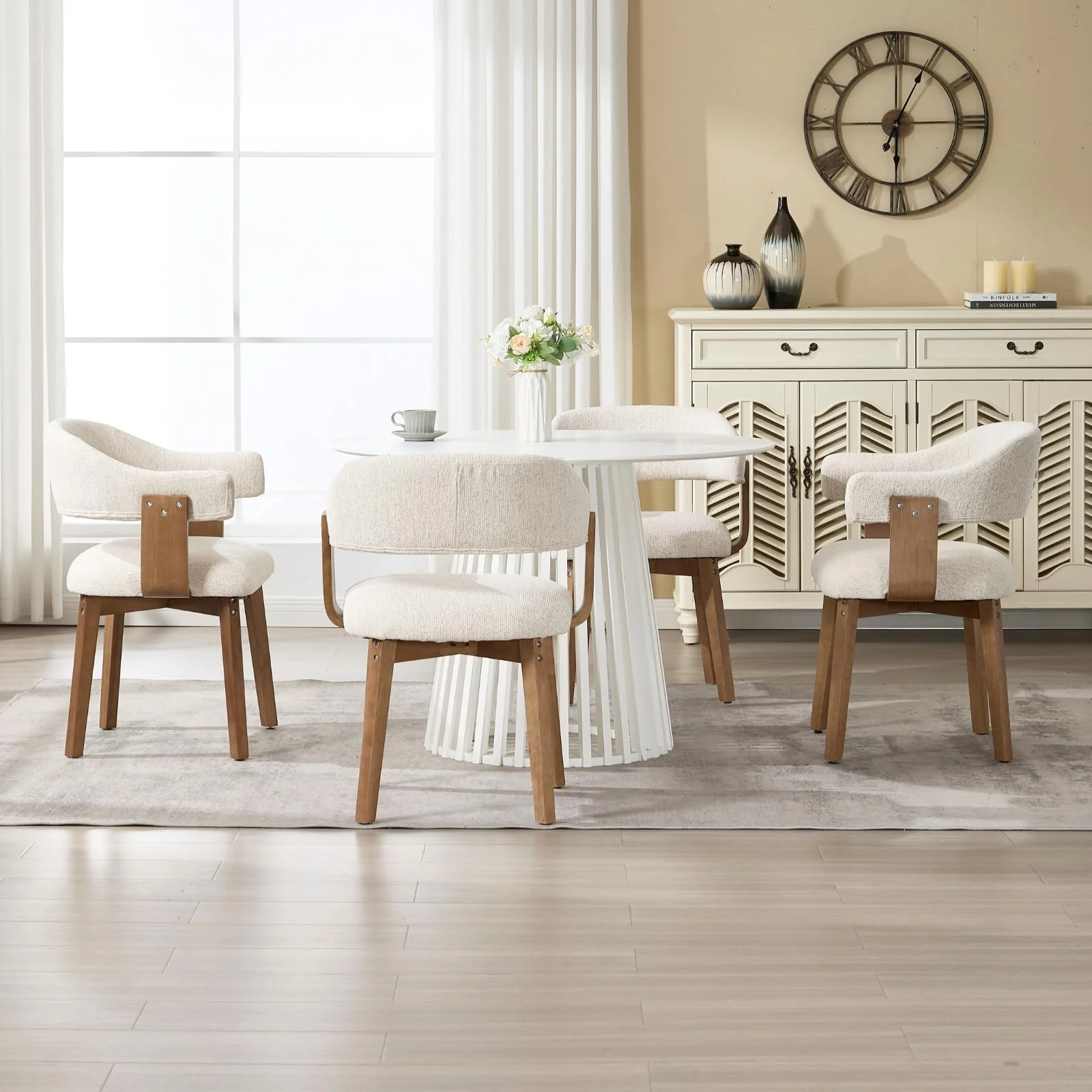 Barrel Dining Chairs Set of 2 - 10075DC - Image 2