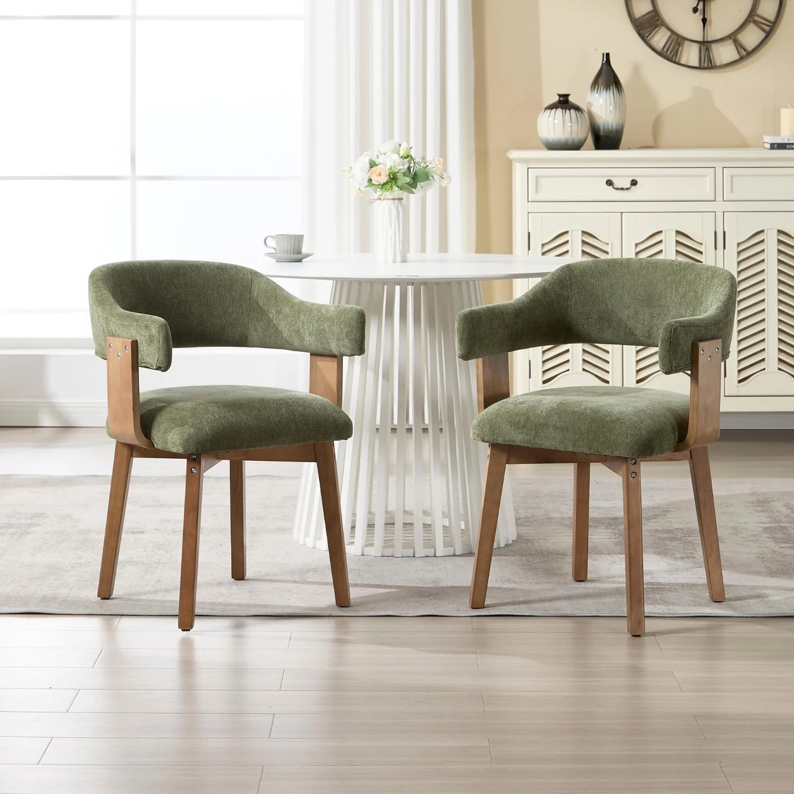 Barrel Dining Chairs Set of 2 - 10075DC - Image 8