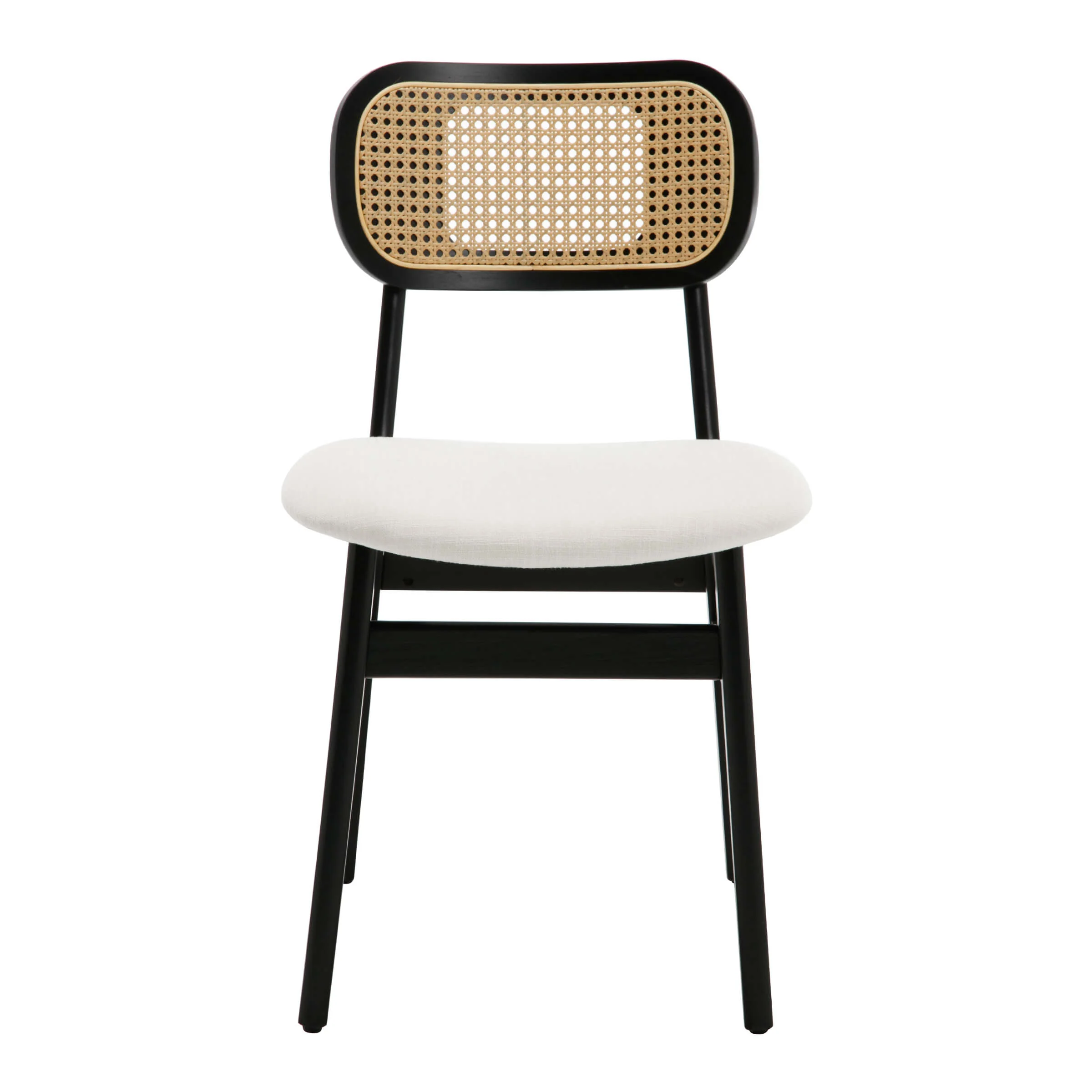 Farmhouse Cane Back Dining Chairs Set of 2 - 8009DC - Image 18