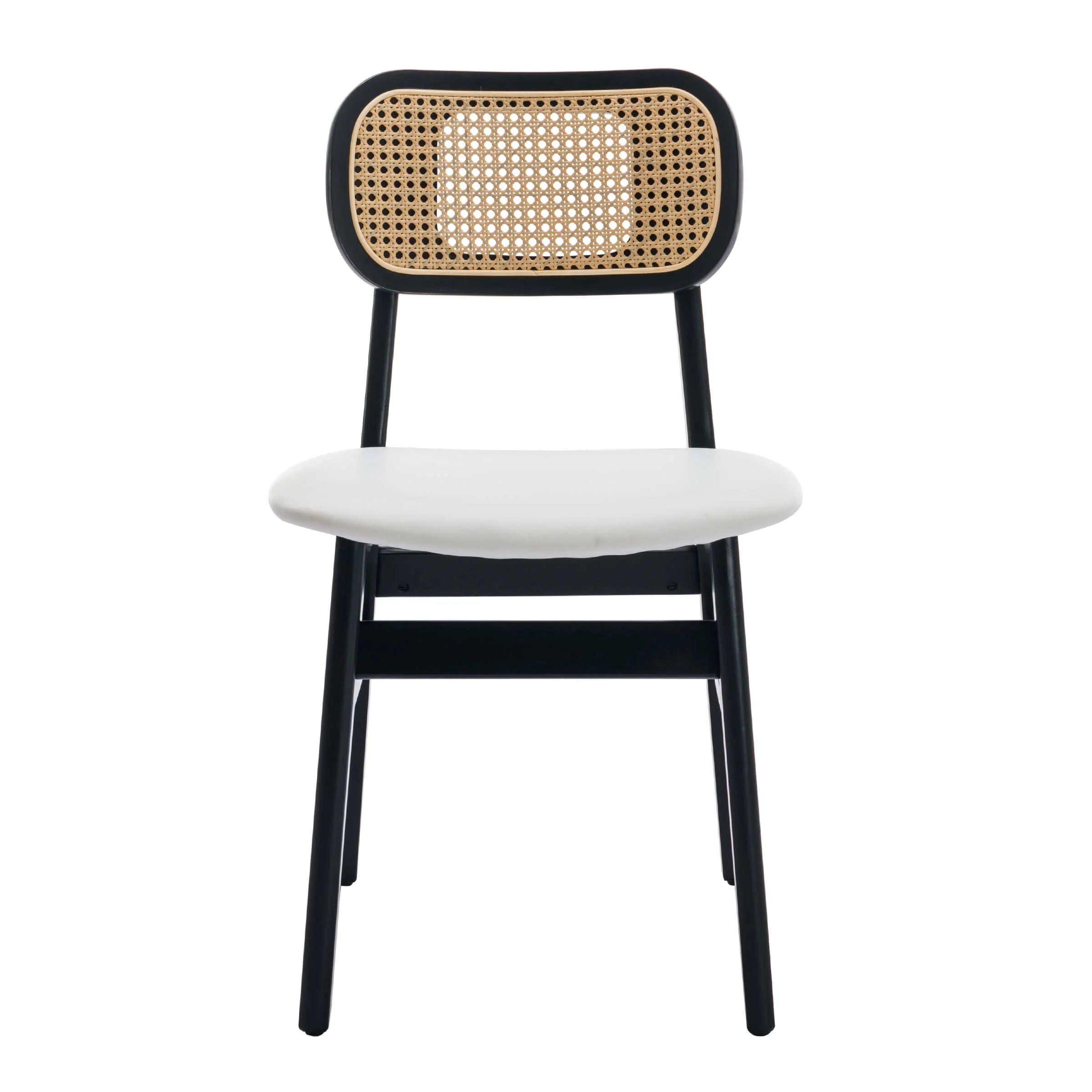 Farmhouse Cane Back Dining Chairs Set of 2 - 8009DC - Image 27