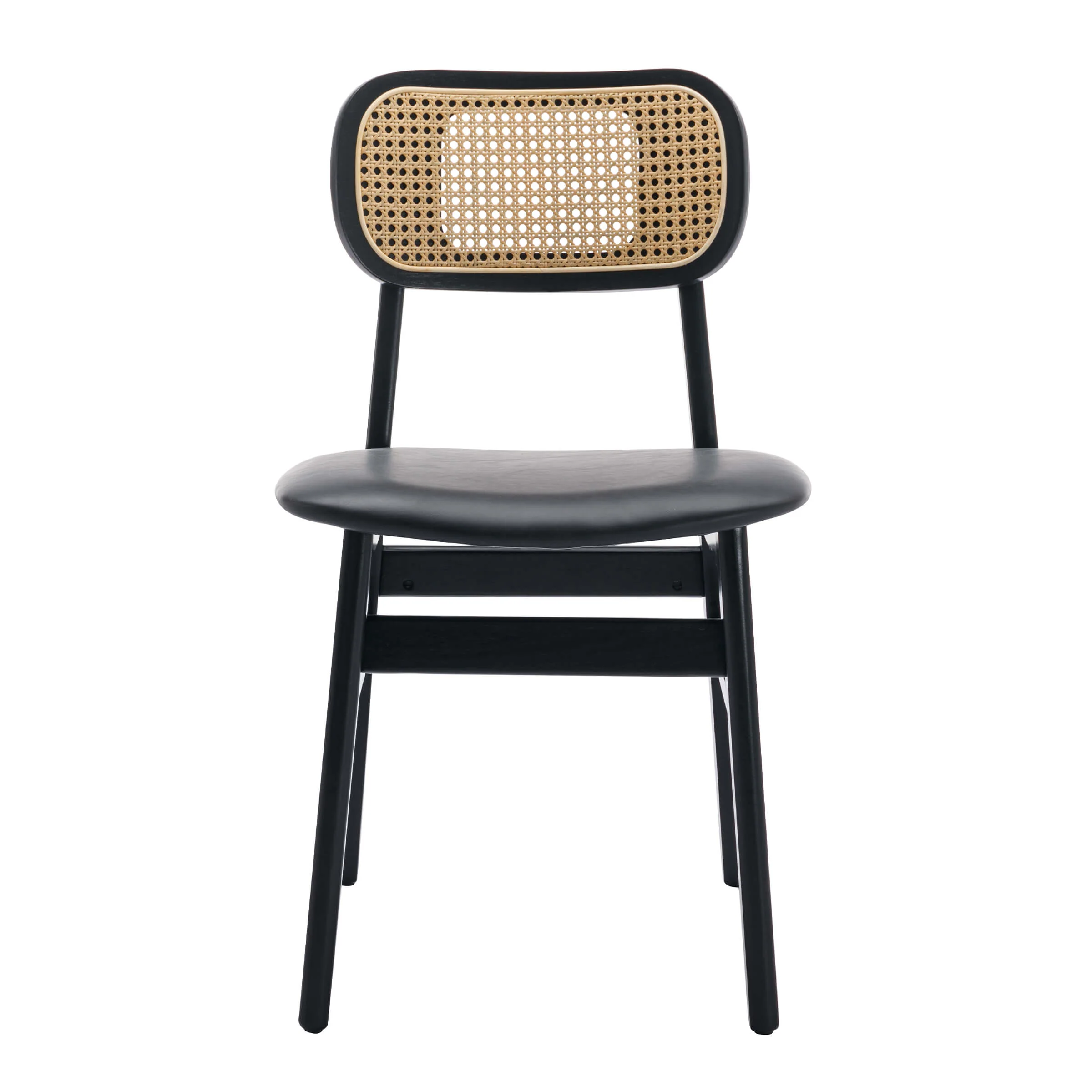 Farmhouse Cane Back Dining Chairs Set of 2 - 8009DC - Image 36