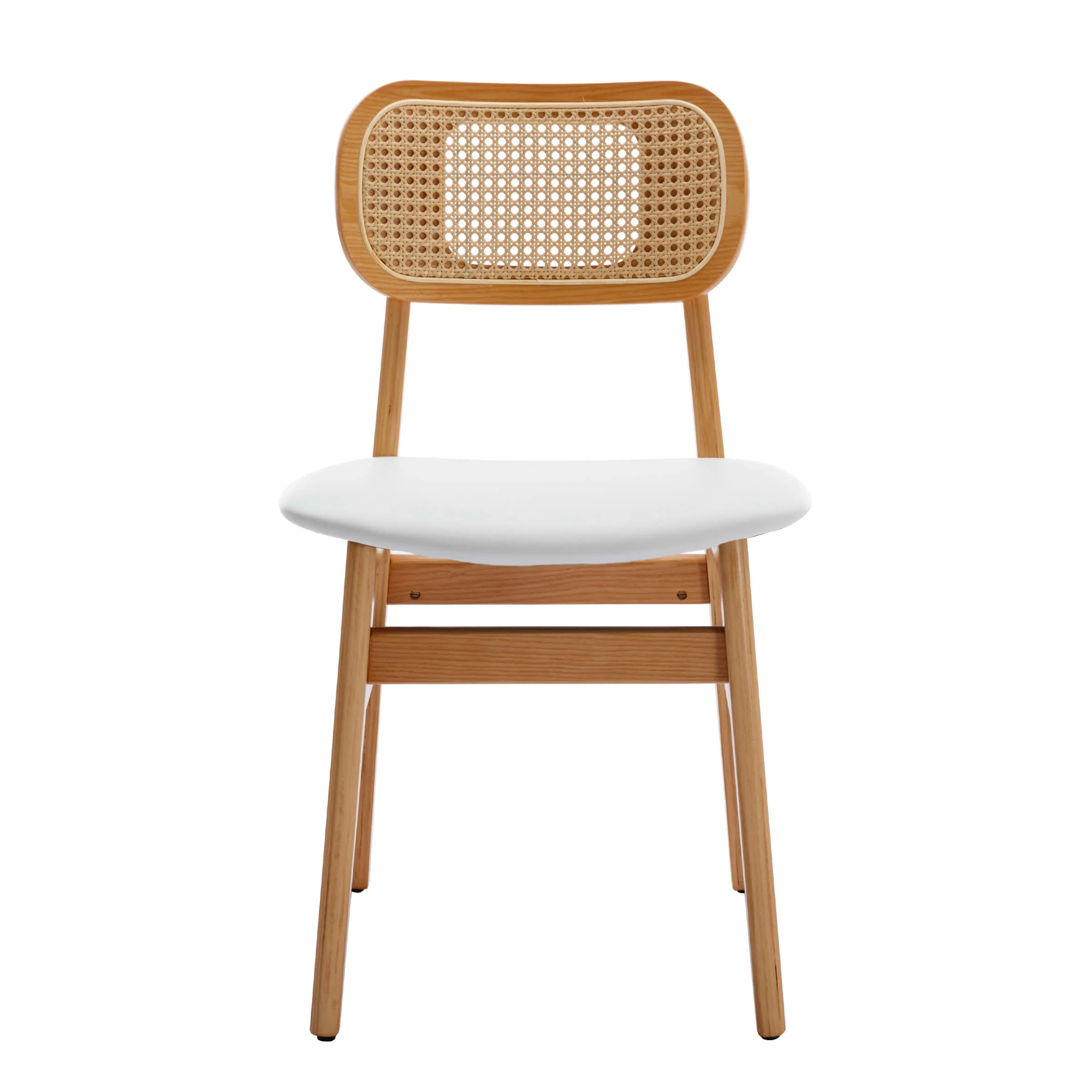 Farmhouse Cane Back Dining Chairs Set of 2 - 8009DC - Image 45