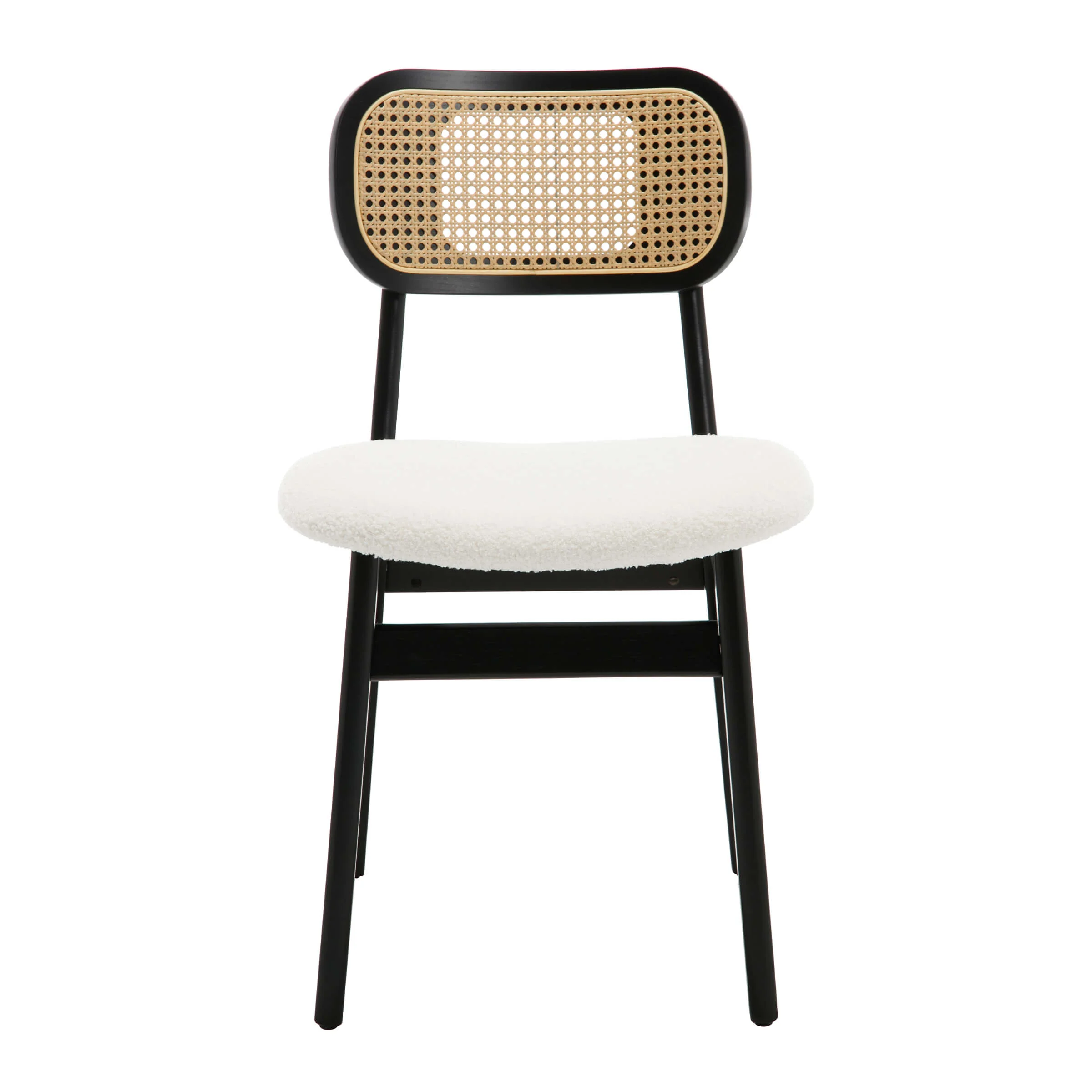 Farmhouse Cane Back Dining Chairs Set of 2 - 8009DC - Image 53