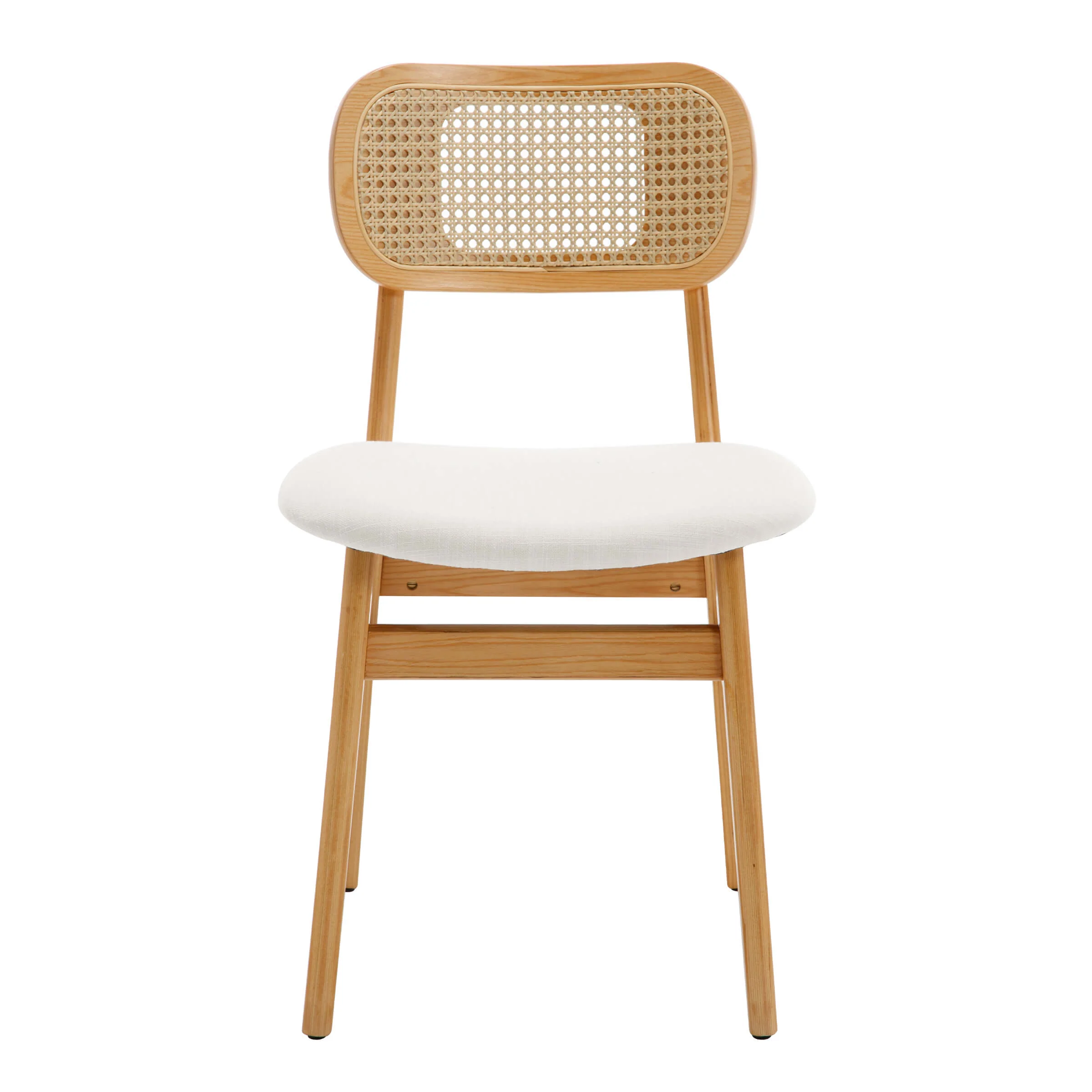 Farmhouse Cane Back Dining Chairs Set of 2 - 8009DC - Image 8