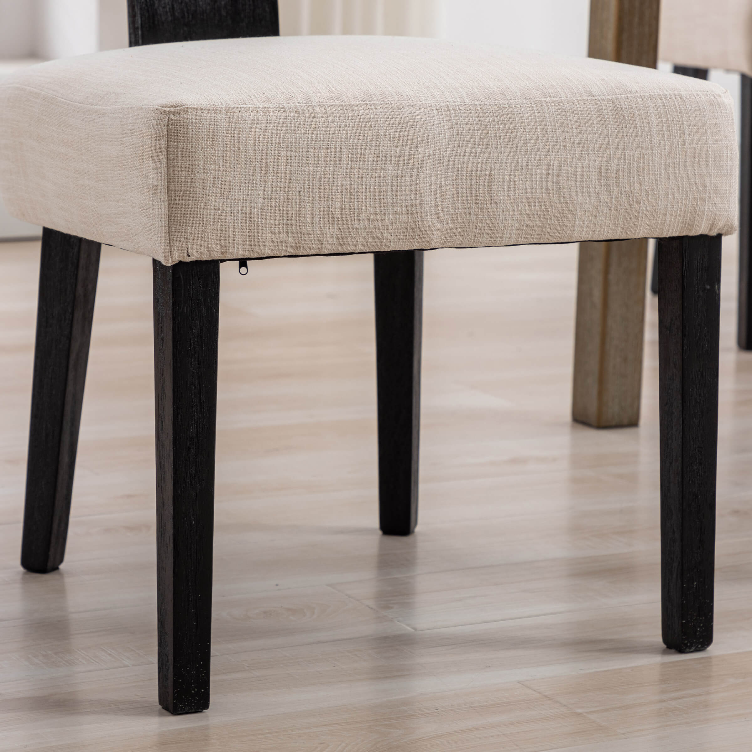Farmhouse Rattan Back Dining Chairs Set of 2 - 1918DC - Image 14