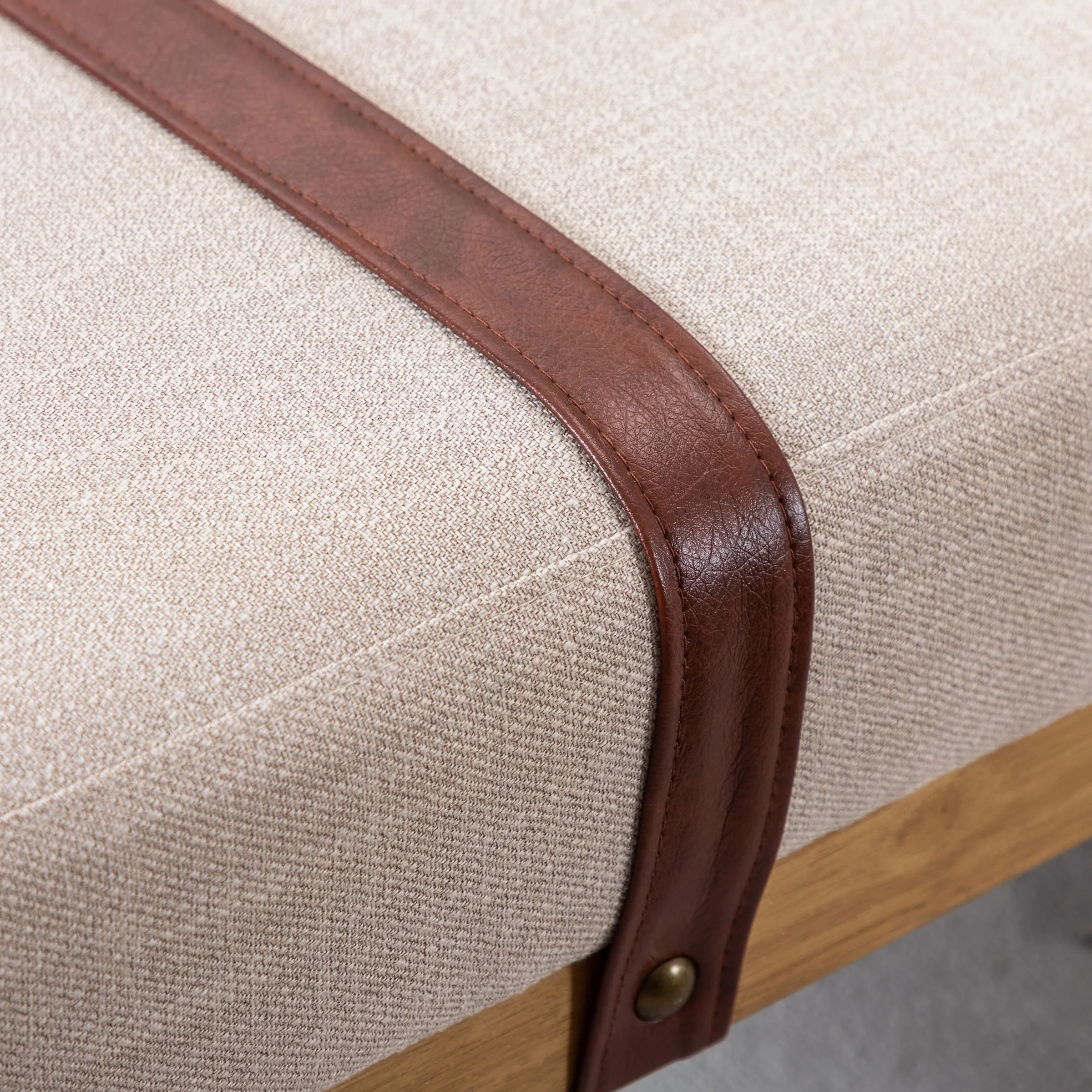 Industrial Modern Rectangle Bench - 2304BH - Image 13