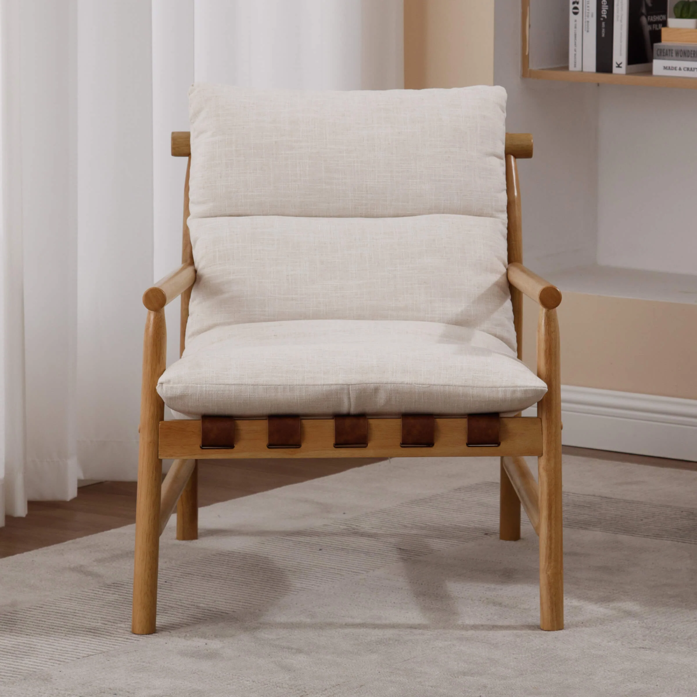 Mid Century Accent Chair 1 PCS - 7533AC - Image 2