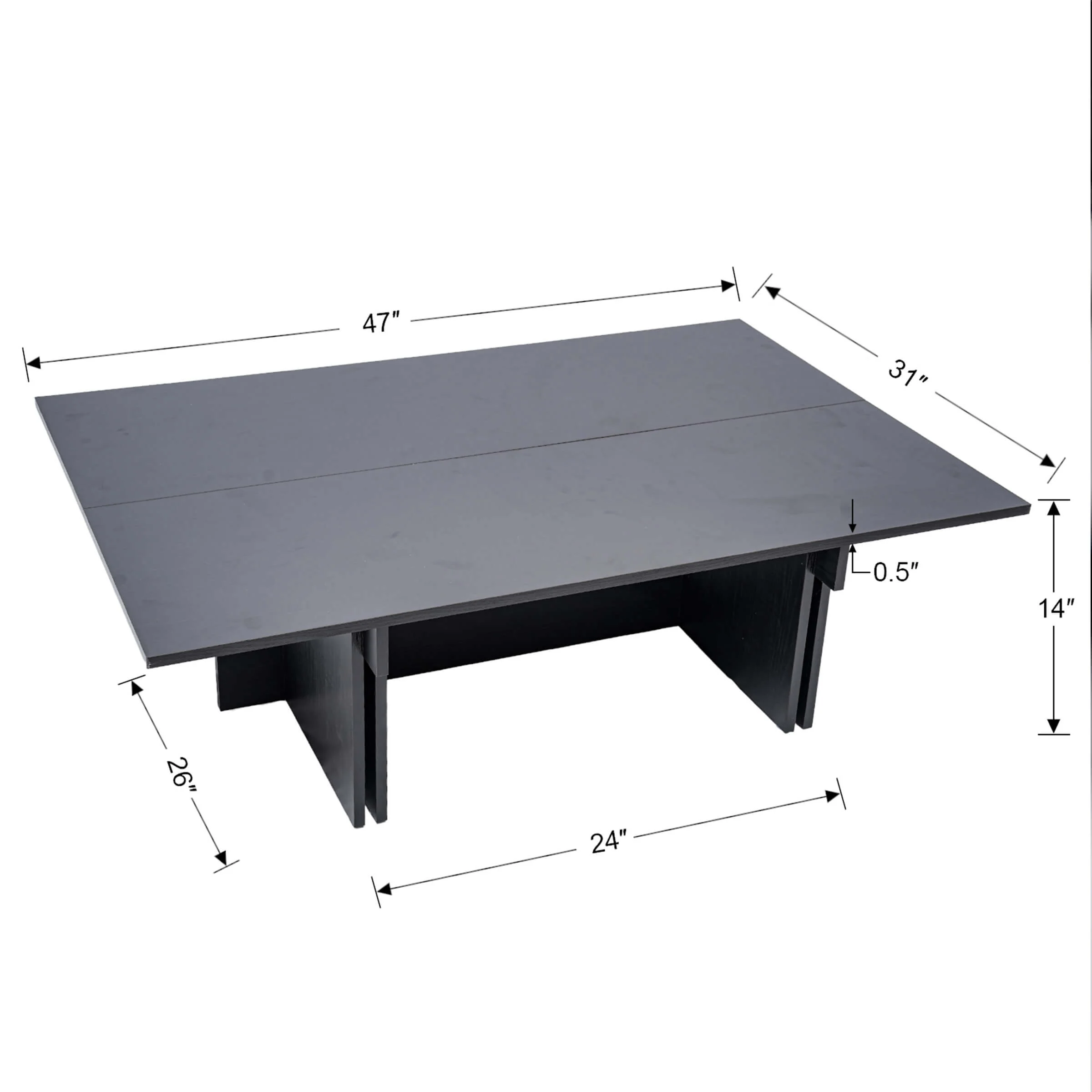 Mid Century Wood Coffee Table - 10225CT - Image 25
