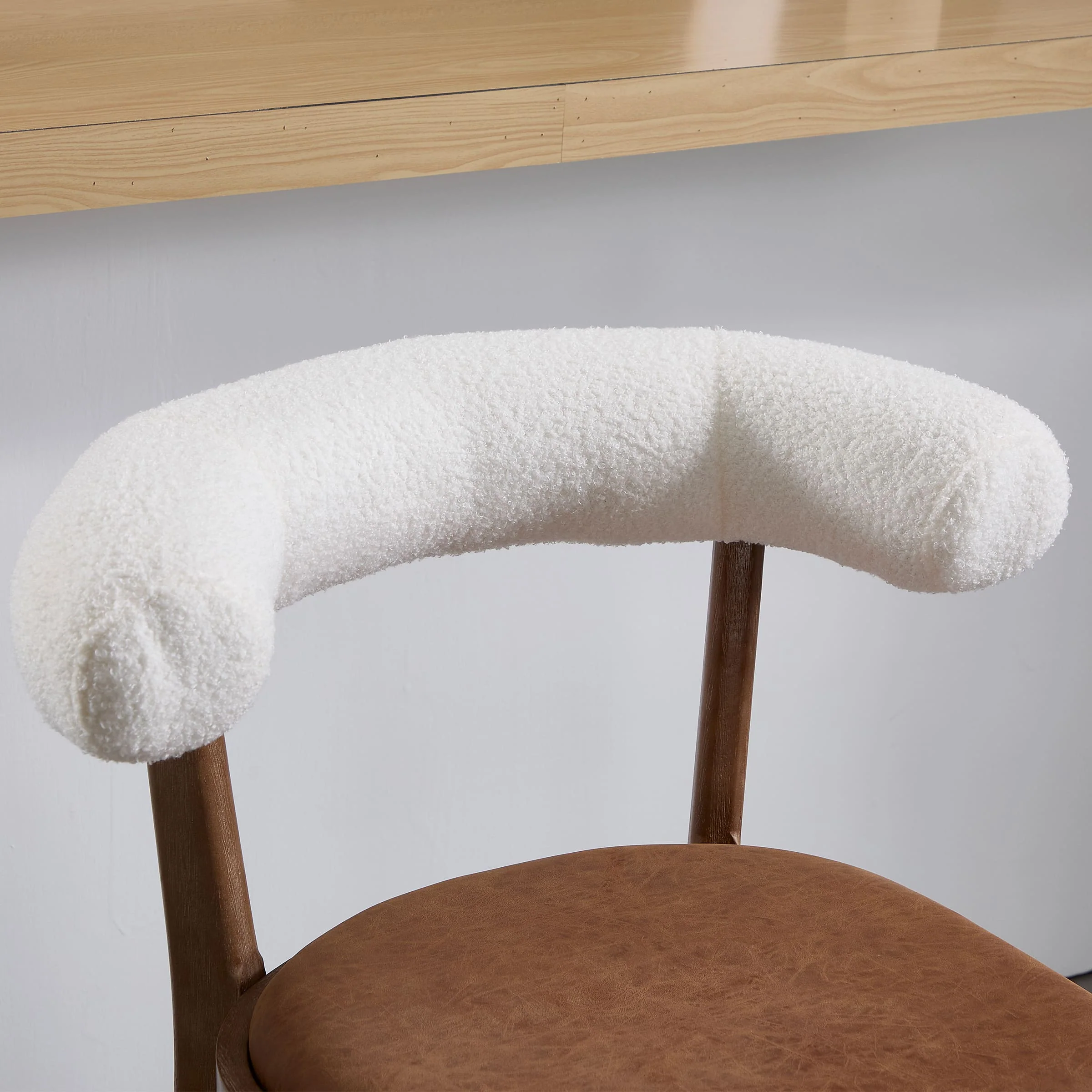 Modern 27"H Curved Back Counter Stools Set of 2 - 5732CS - Image 7