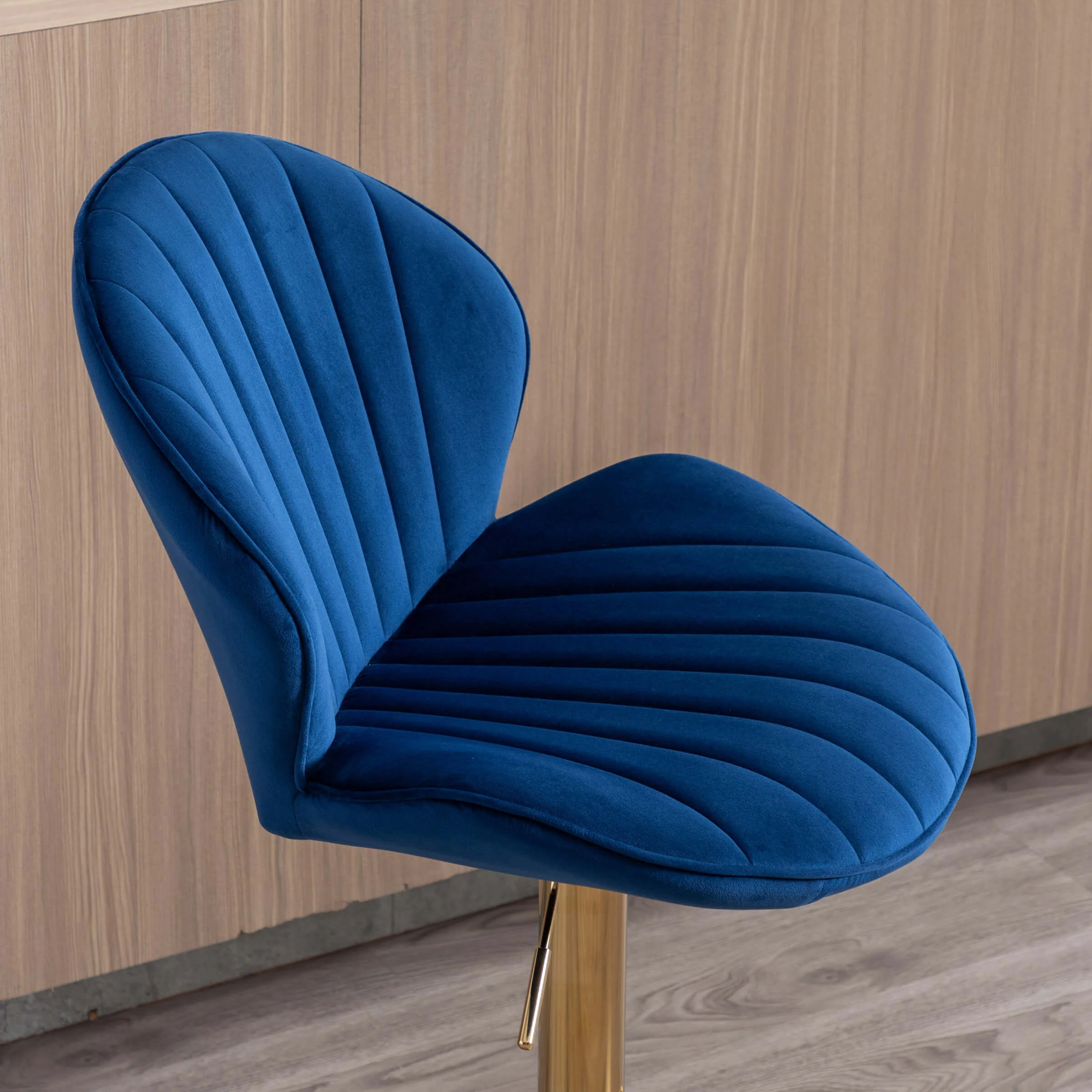 Modern Adjustable Swivel Bar Stools Set of 2 - 9022AB - Image 7