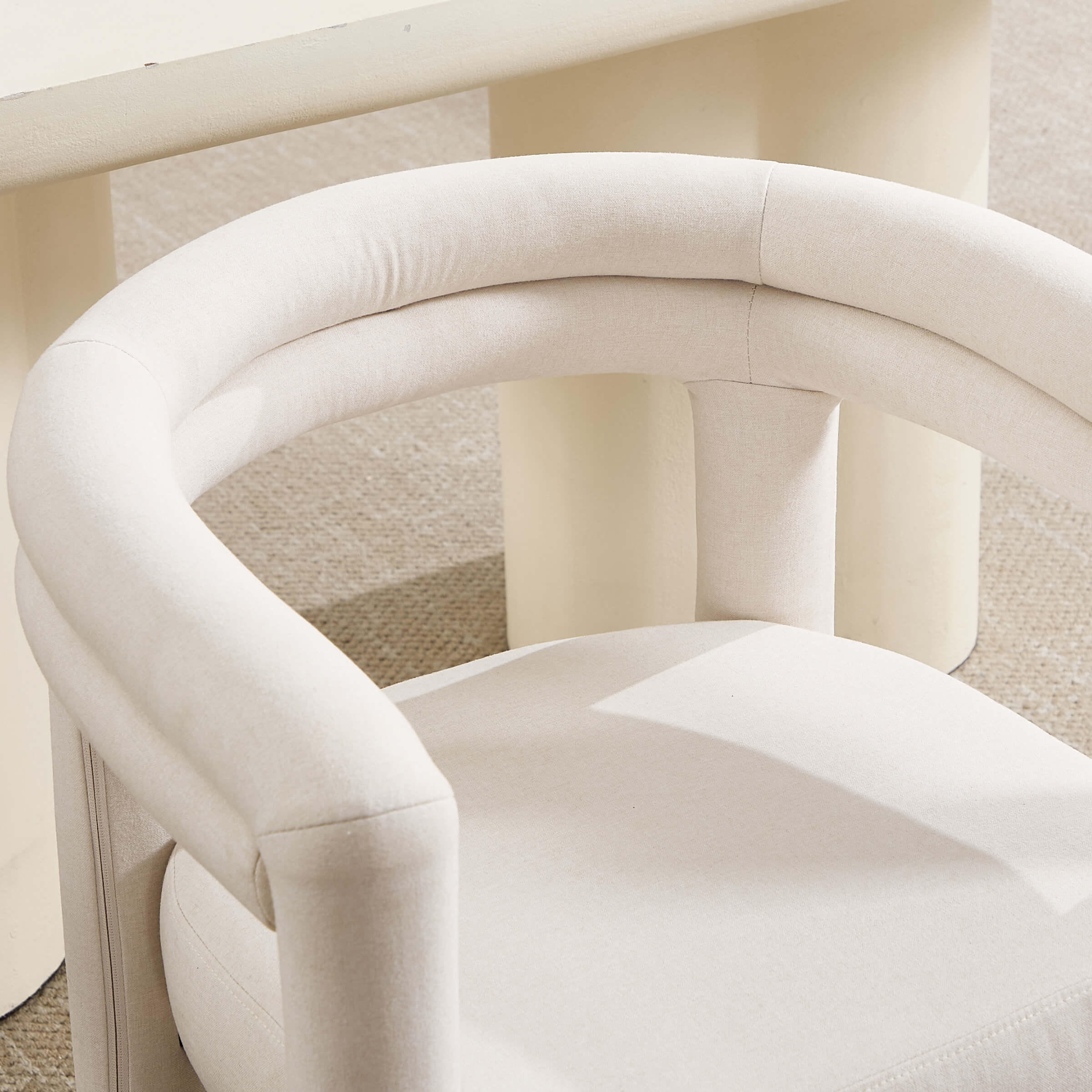 Modern Barrel Dining Chairs Set - 53040DC - Image 20