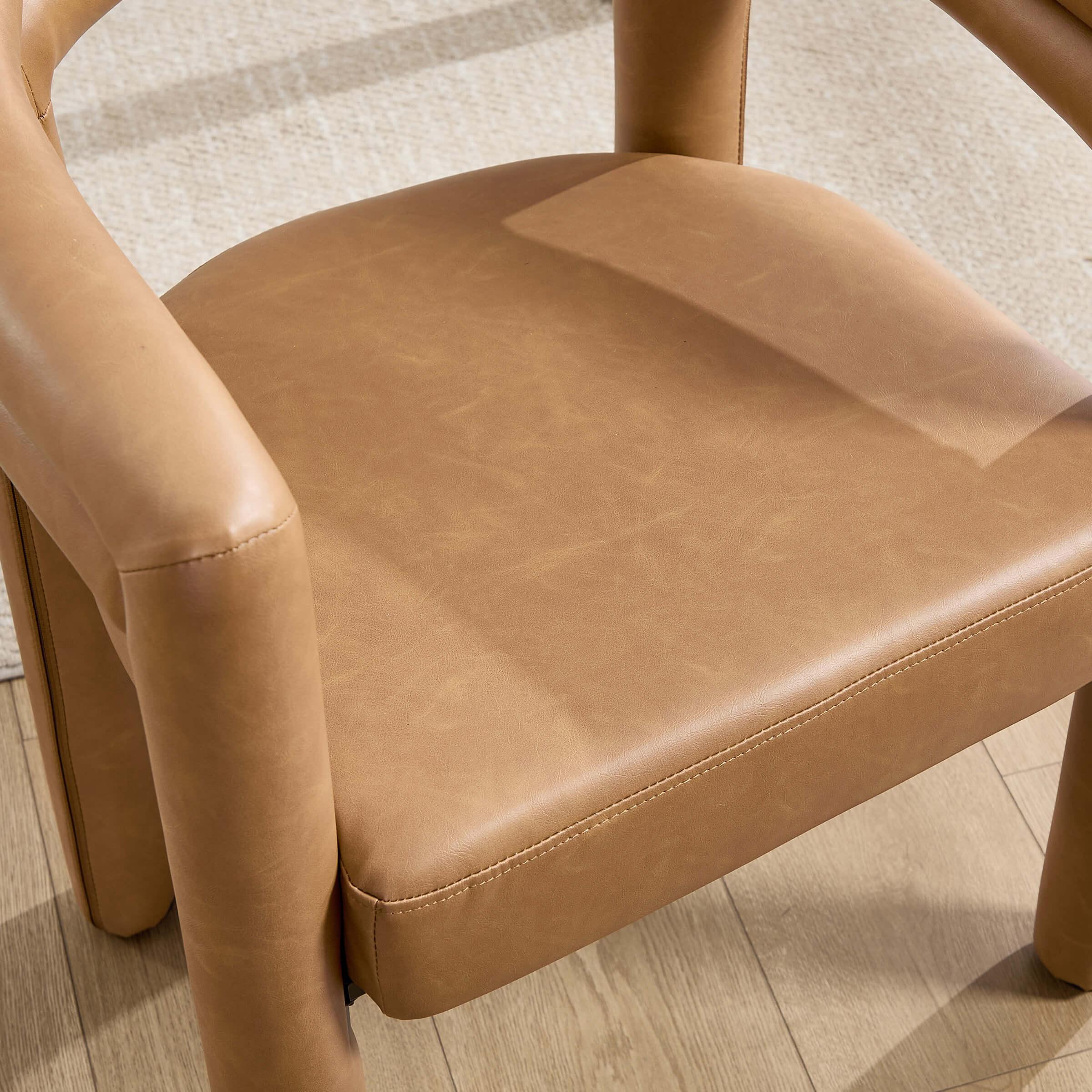 Modern Barrel Dining Chairs Set - 53040DC - Image 5