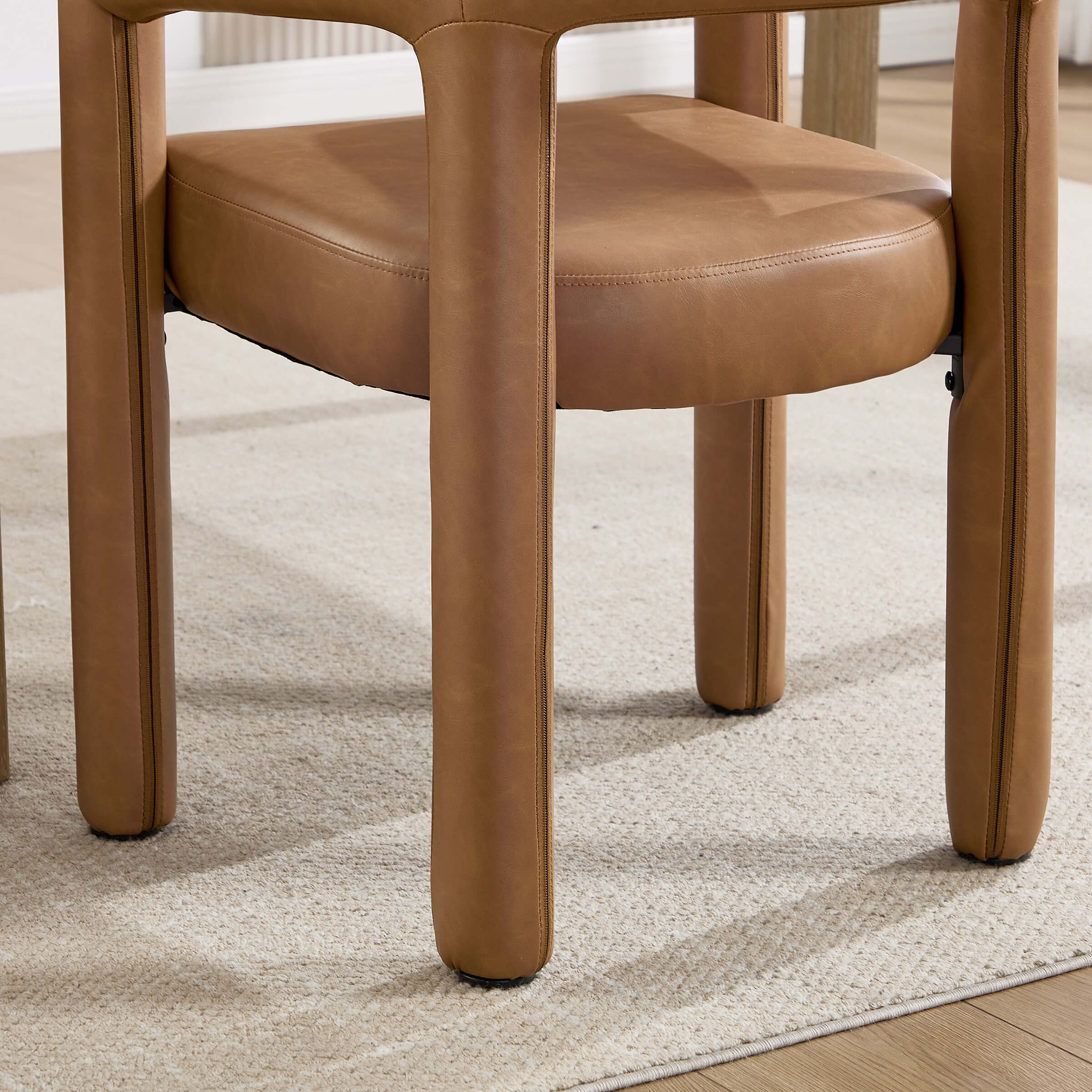 Modern Barrel Dining Chairs Set - 53040DC - Image 7