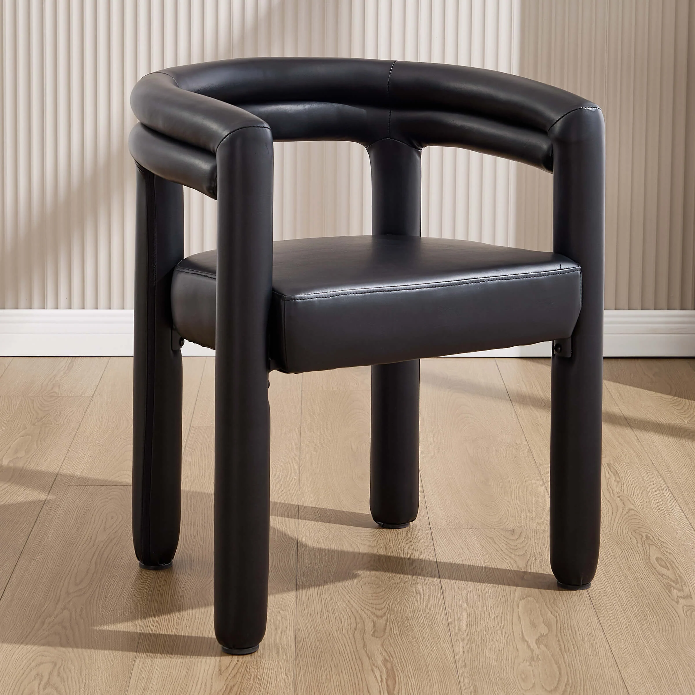 Modern Barrel Dining Chairs Set - 53040DC - Image 9