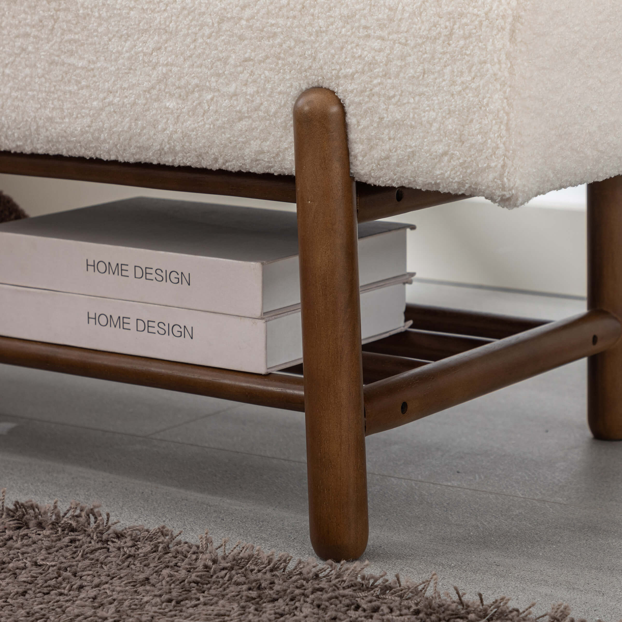 Modern Storage End of Bench - 2541BH - Image 9