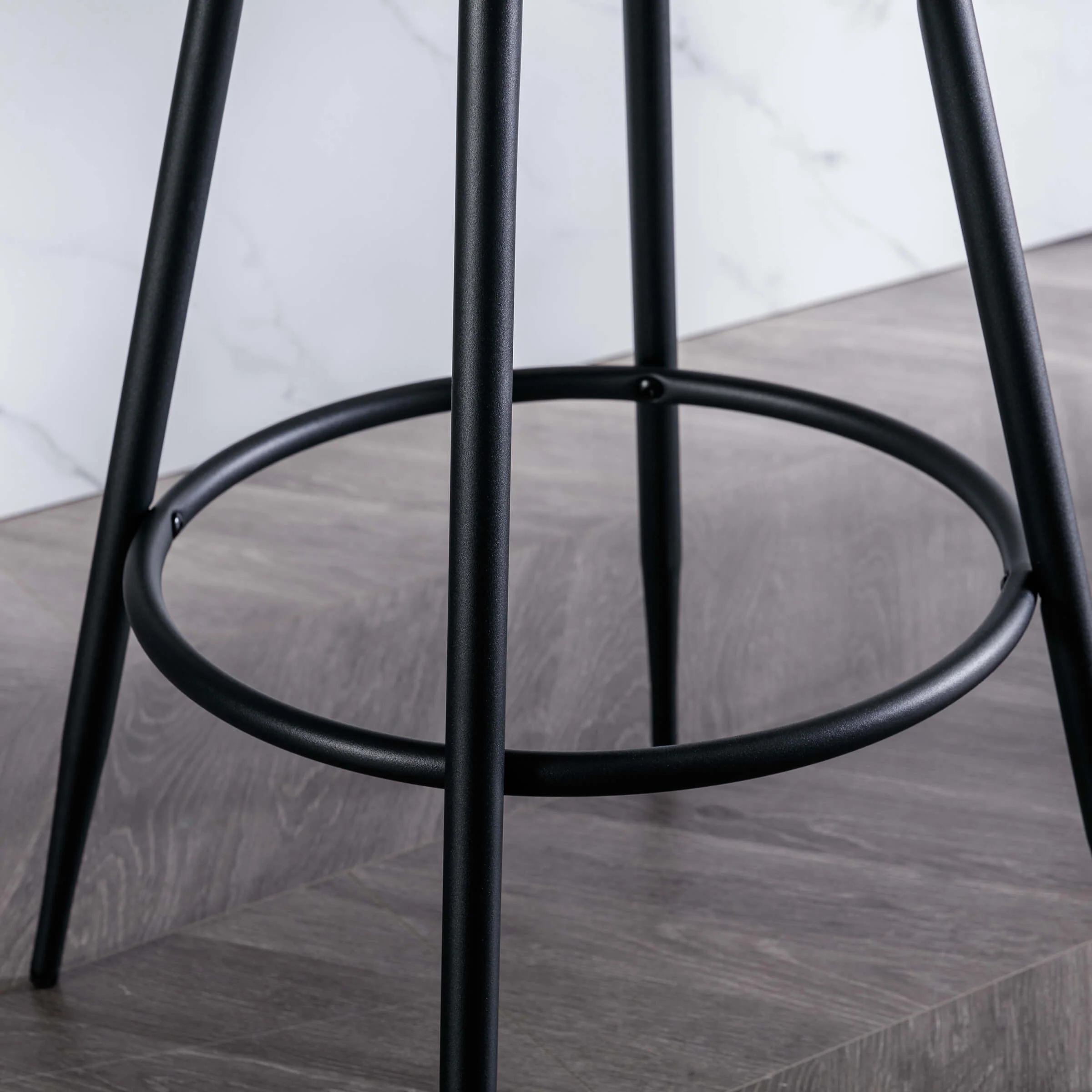 Modern Bar Stools with Back Set of 2 - 5117BS - Image 7