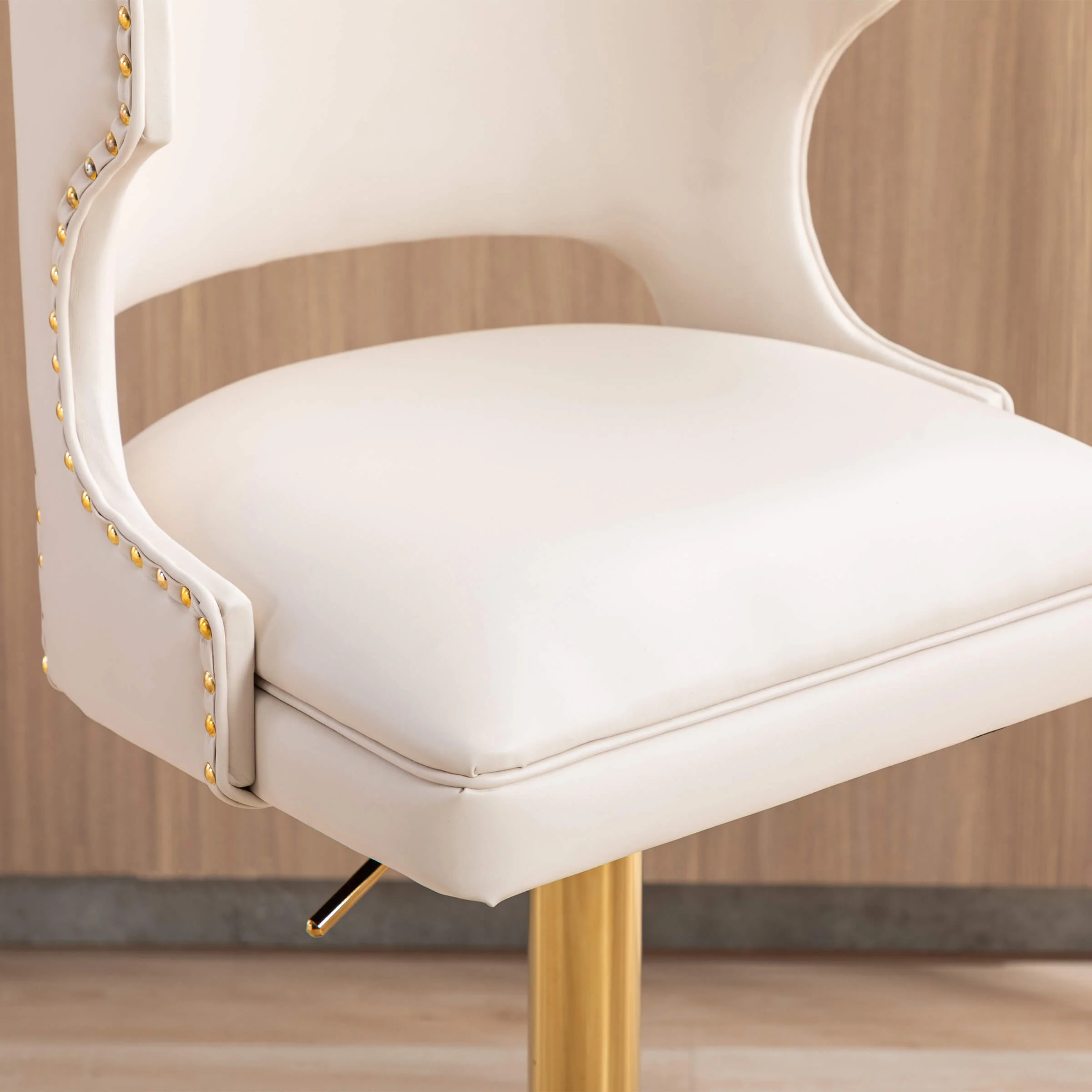 Modern Swivel Bar Stools with Back Set of 2 - X118AB - Image 5