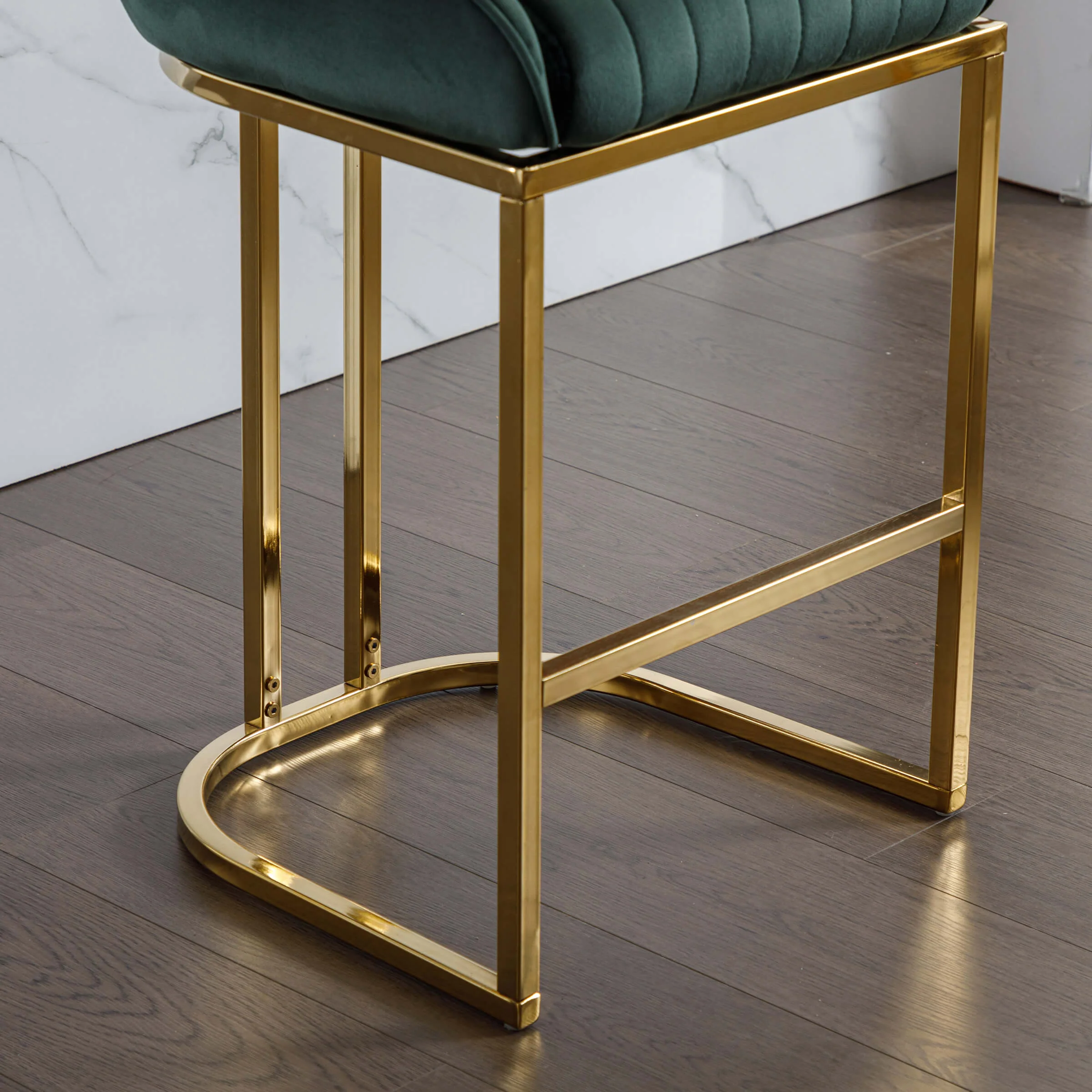 Modern Tufted Counter Stools Set of 2 - 9043CS - Image 13
