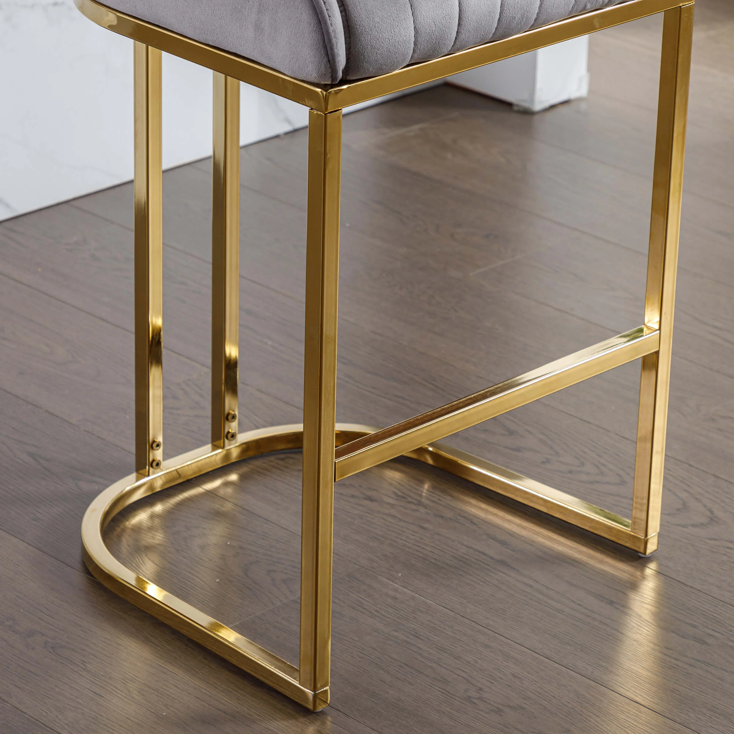 Modern Tufted Counter Stools Set of 2 - 9043CS - Image 19