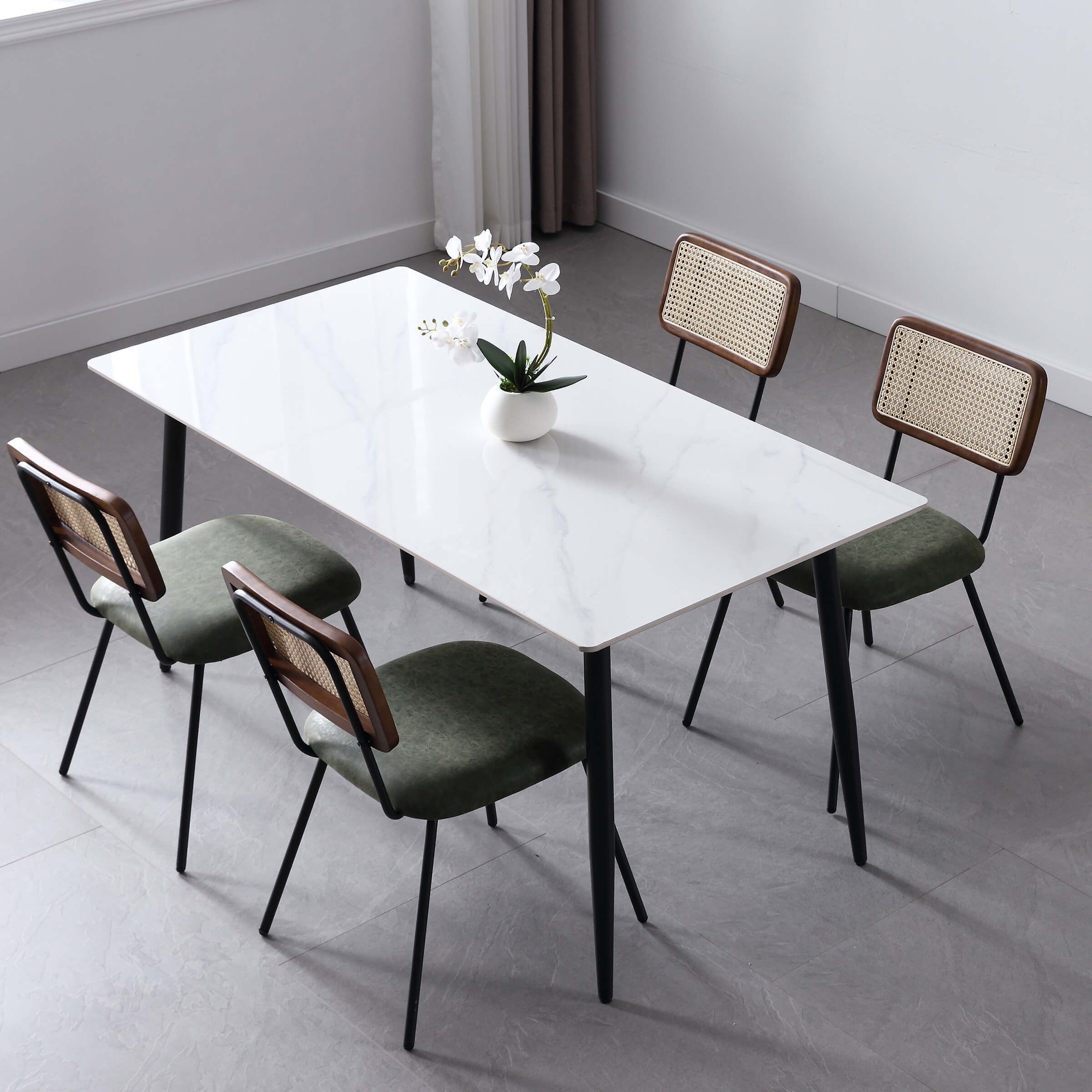 Rattan Back Dining Chairs - 5343DC - Image 12