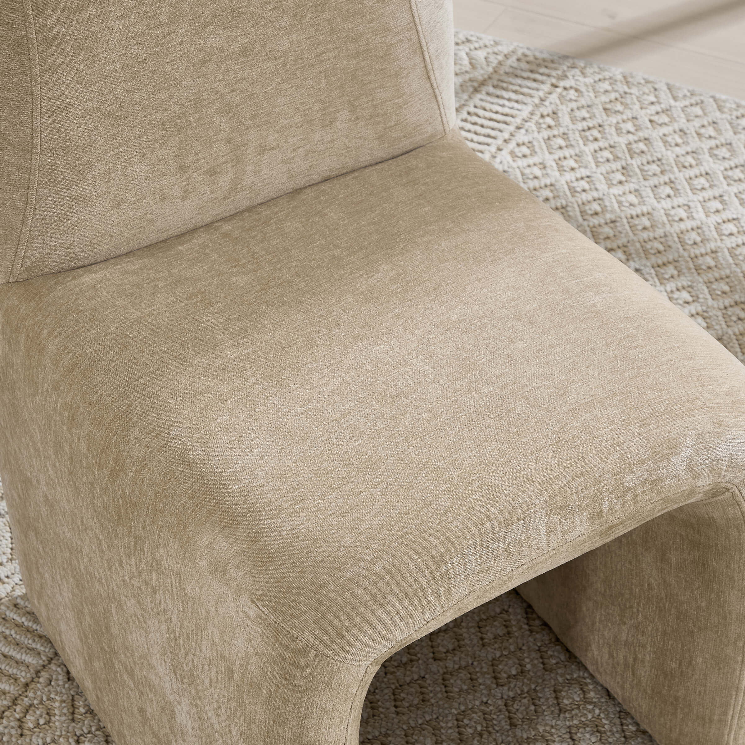 Upholstered Dining Chairs Set with Deep Seat and Curved Back - 3170DC - Image 15