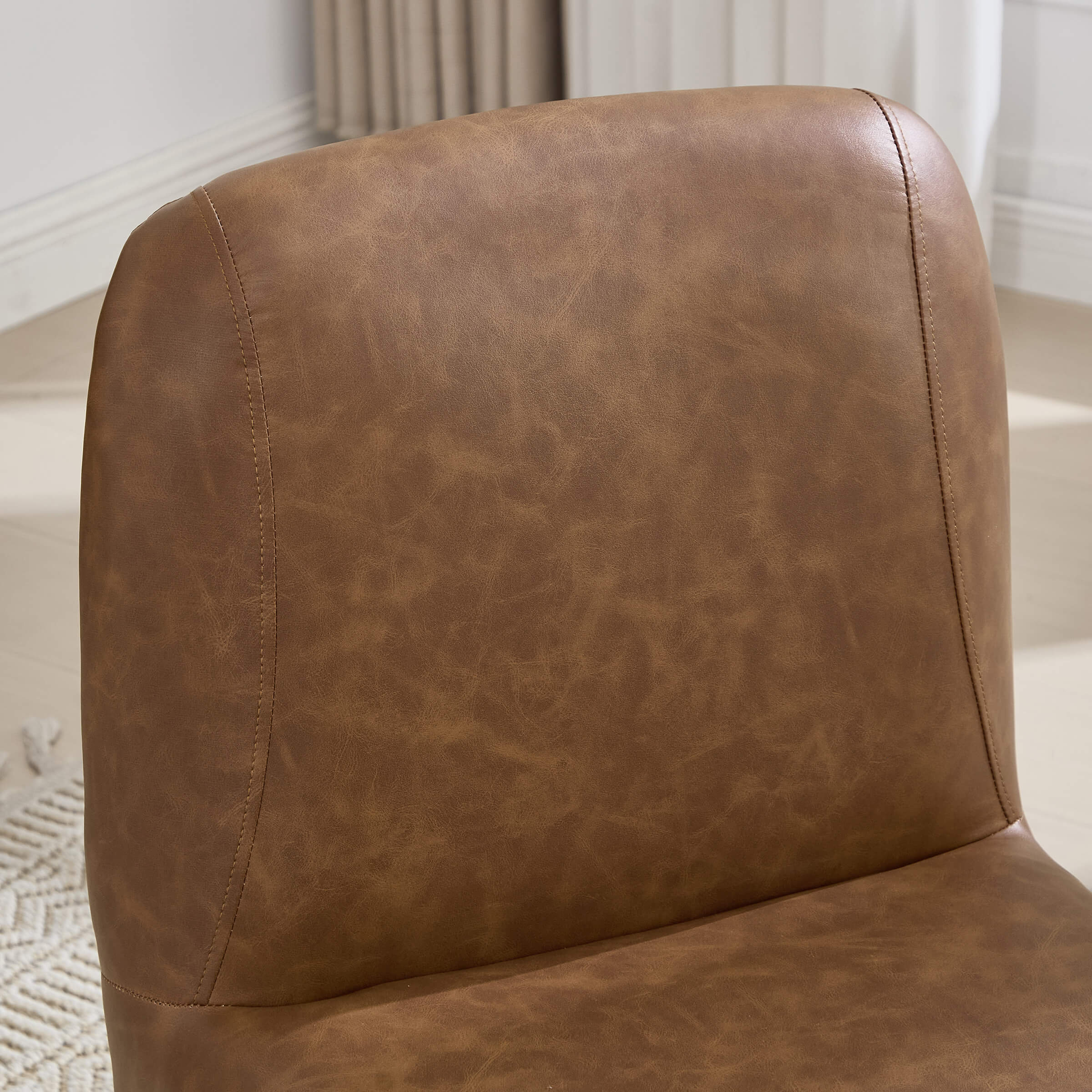 Upholstered Dining Chairs Set with Deep Seat and Curved Back - 3170DC - Image 22