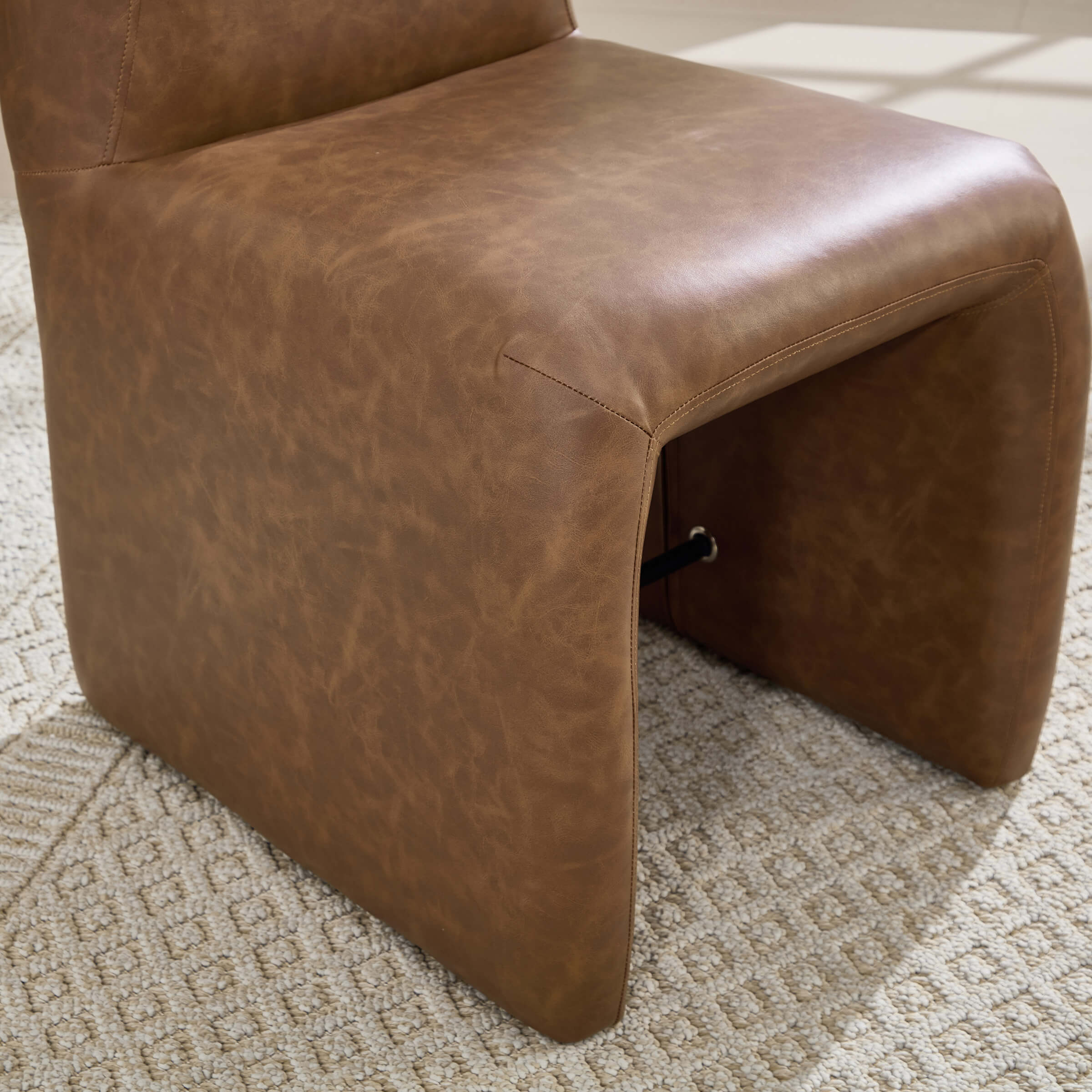 Upholstered Dining Chairs Set with Deep Seat and Curved Back - 3170DC - Image 26