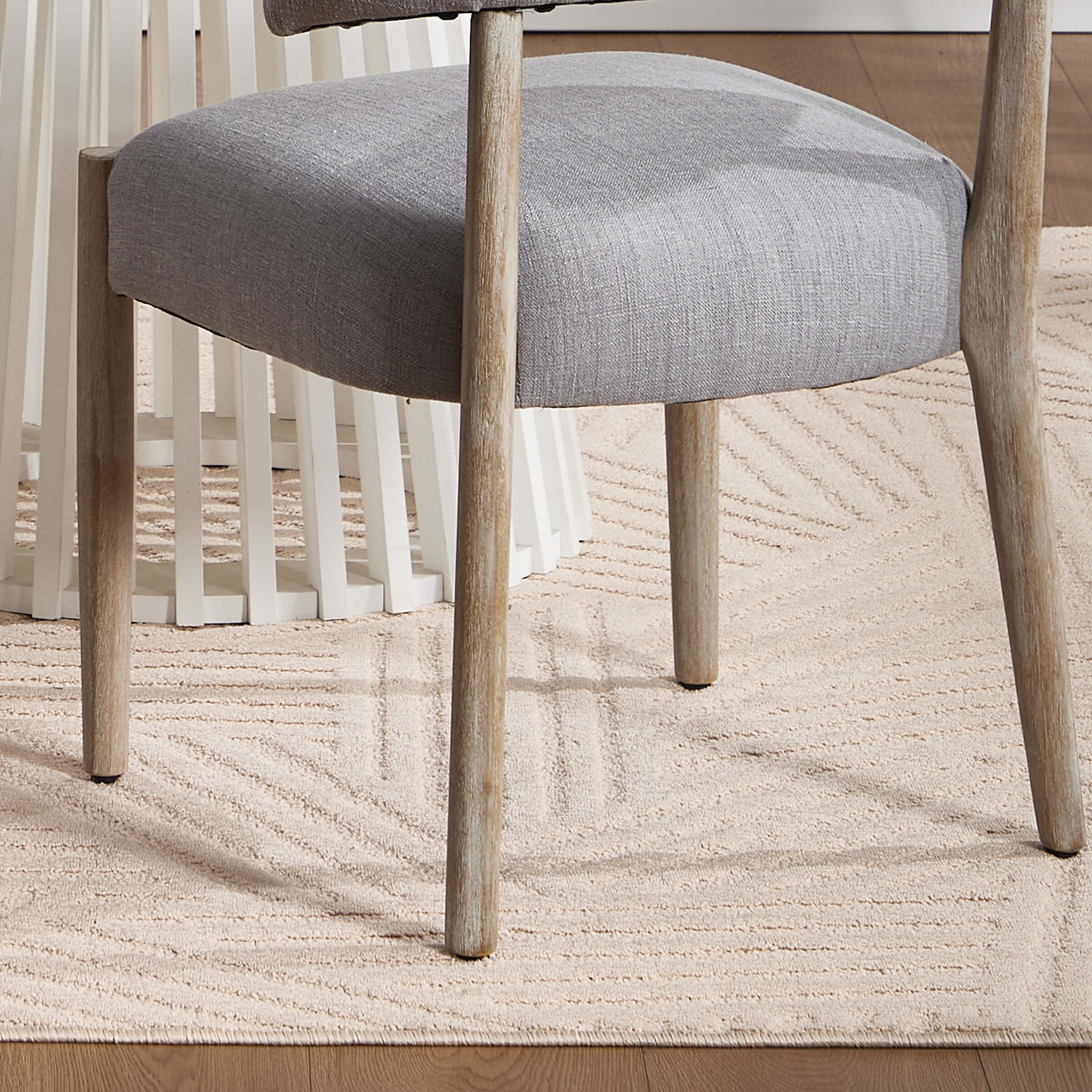Curved Open Back Kitchen Chairs Set of 2 - 10077DC - Image 17