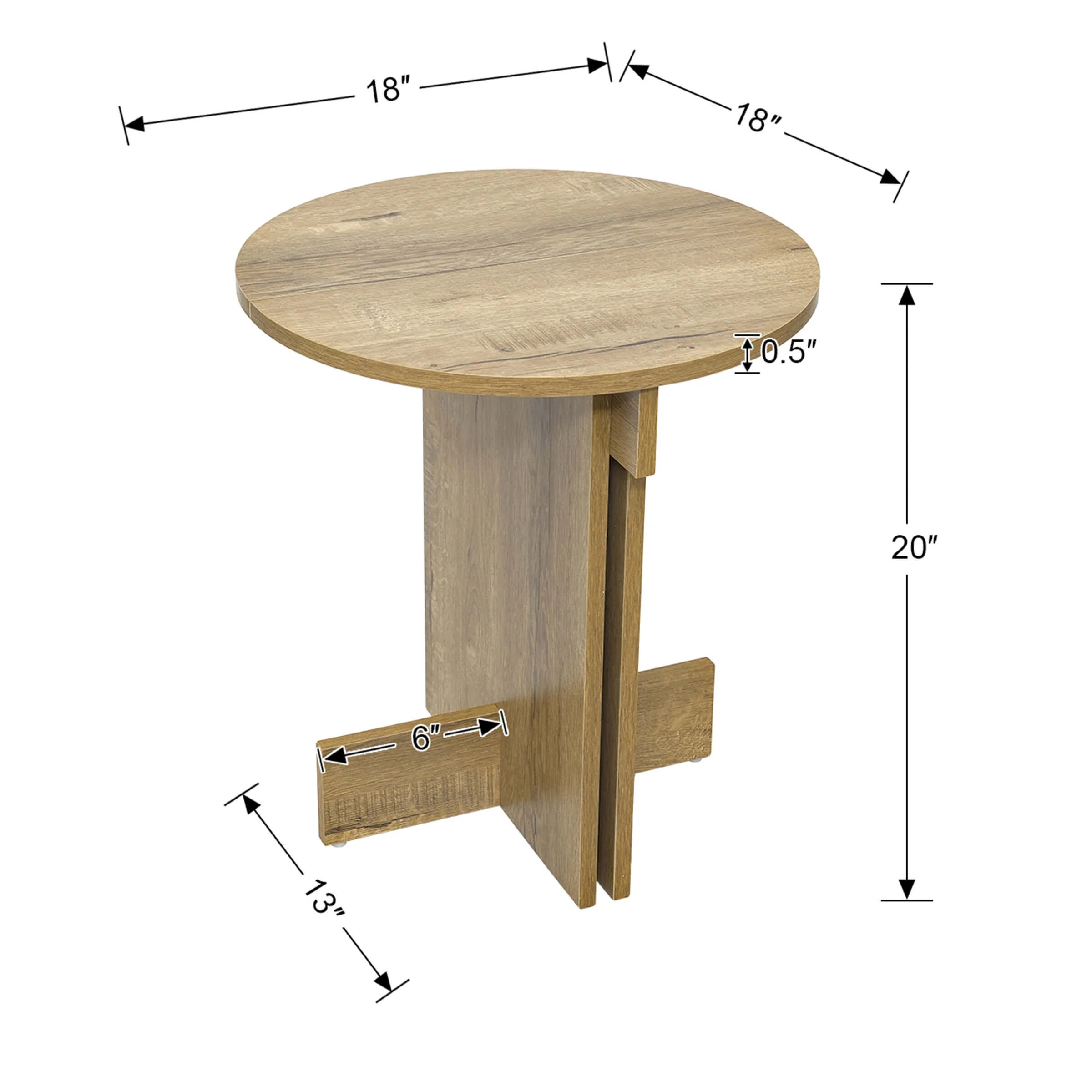 Vintage Side Table - 20225ST - Image 12
