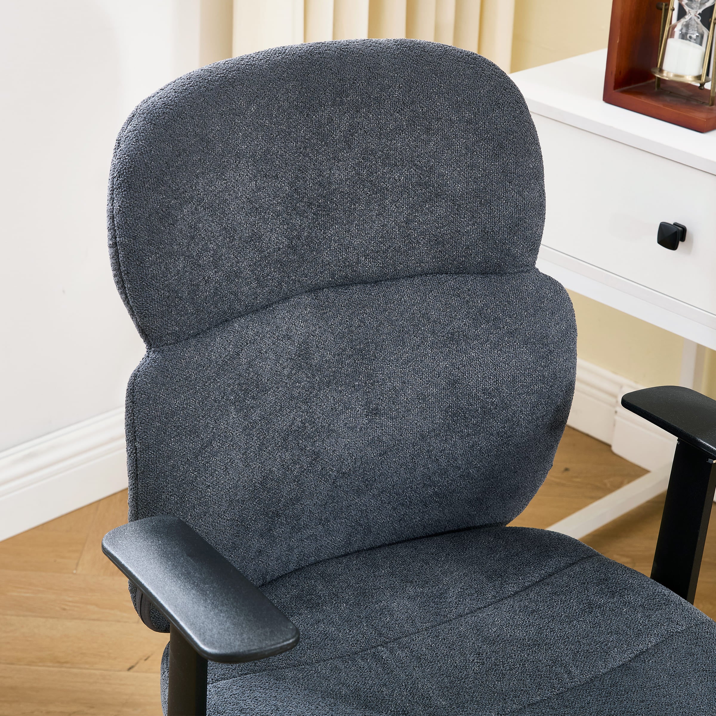 Adjustable Rolling Desk Chair with Armrest - X259OC - Image 14