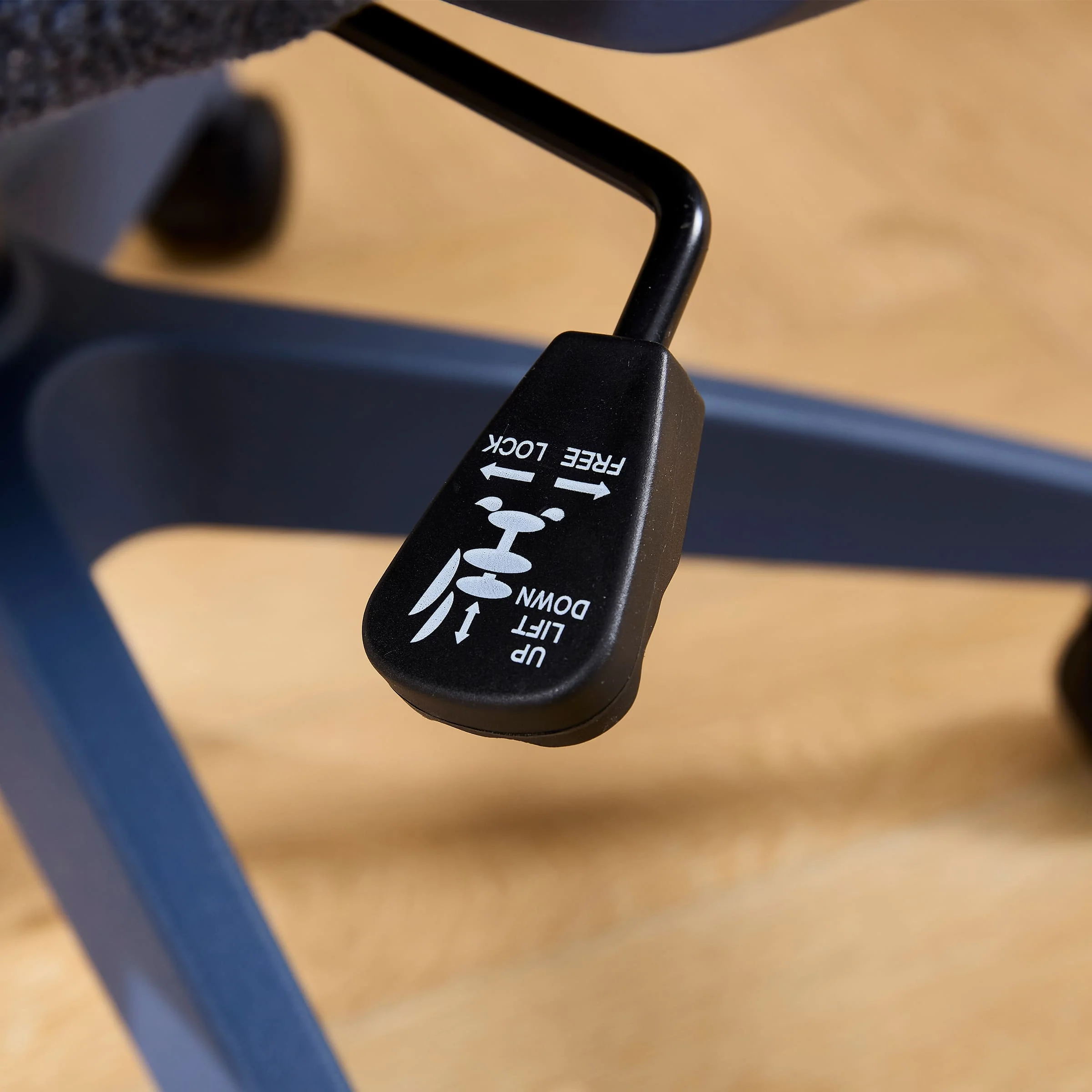 Adjustable Rolling Desk Chair with Armrest - X259OC - Image 25