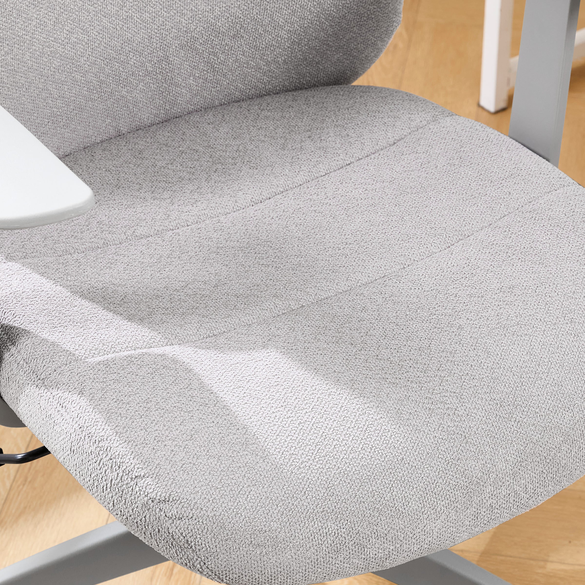 Adjustable Rolling Desk Chair with Armrest - X259OC - Image 4